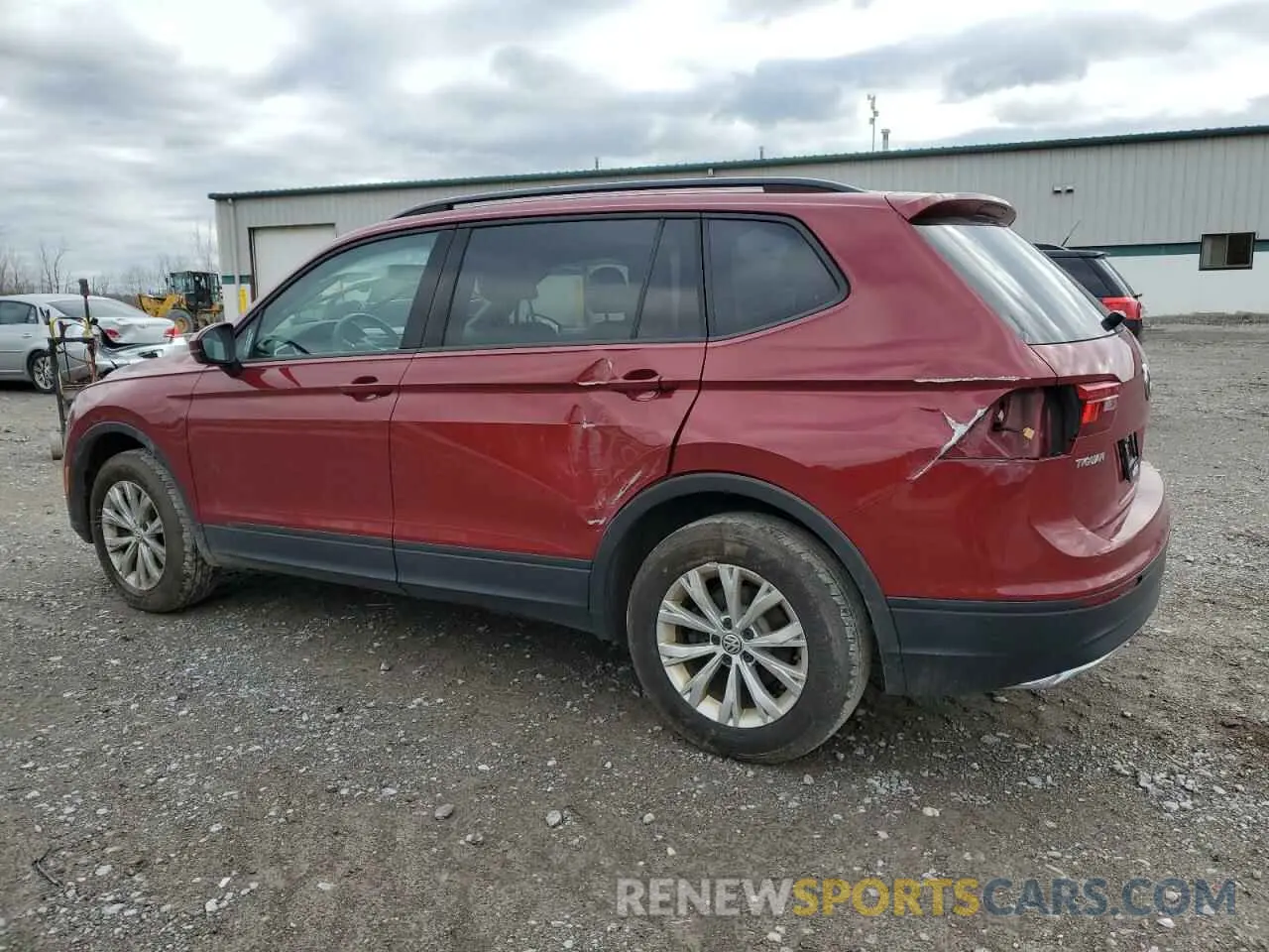 2 fotografías del automóvil dañado 3VV0B7AX0KM162033 VOLKSWAGEN TIGUAN 2019