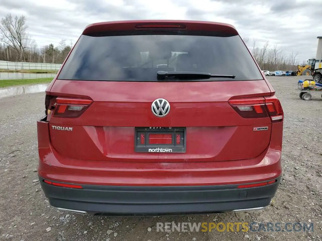 6 fotografías del automóvil dañado 3VV0B7AX0KM162033 VOLKSWAGEN TIGUAN 2019