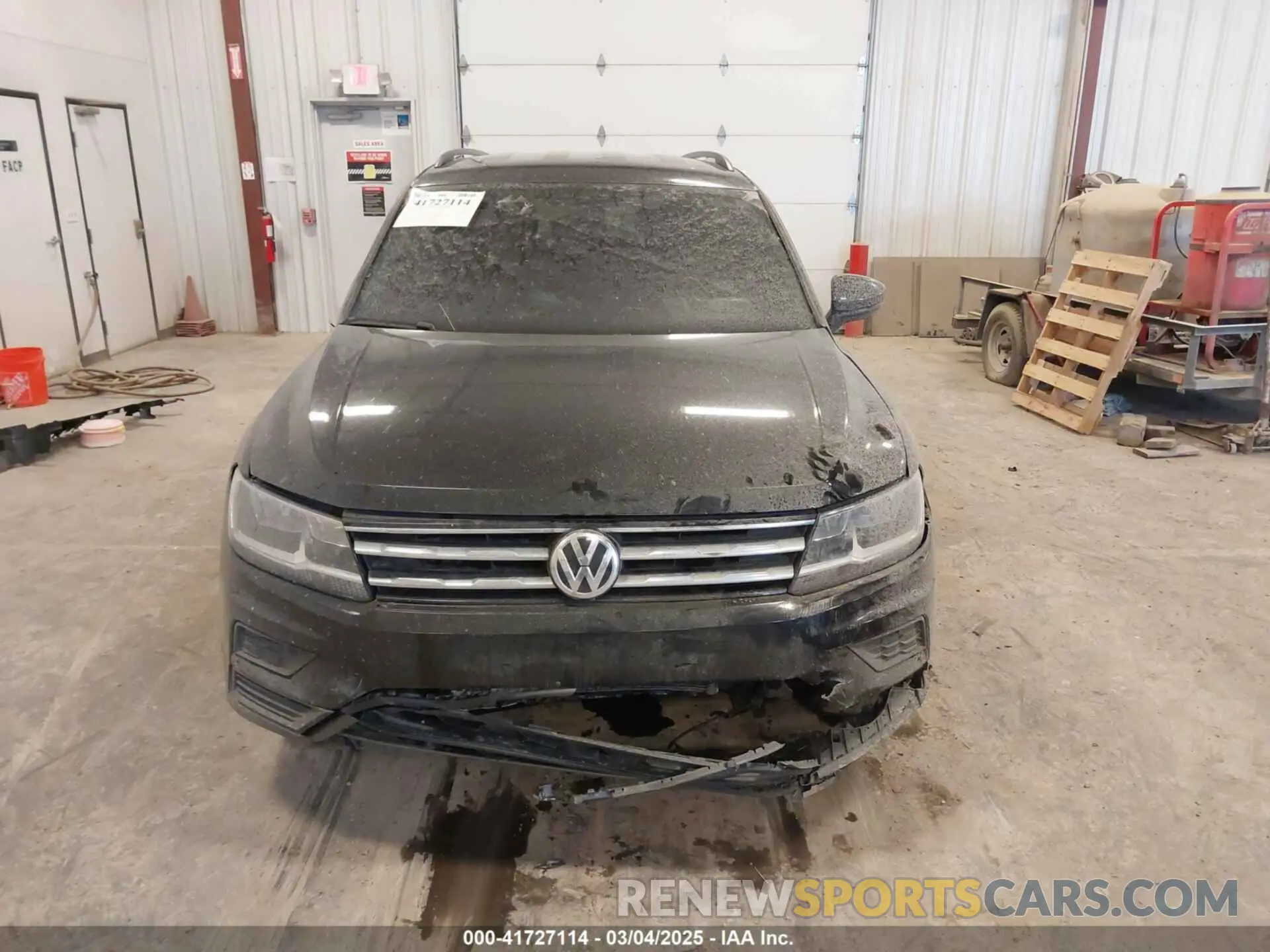 12 fotografías del automóvil dañado 3VV0B7AX3KM182311 VOLKSWAGEN TIGUAN 2019