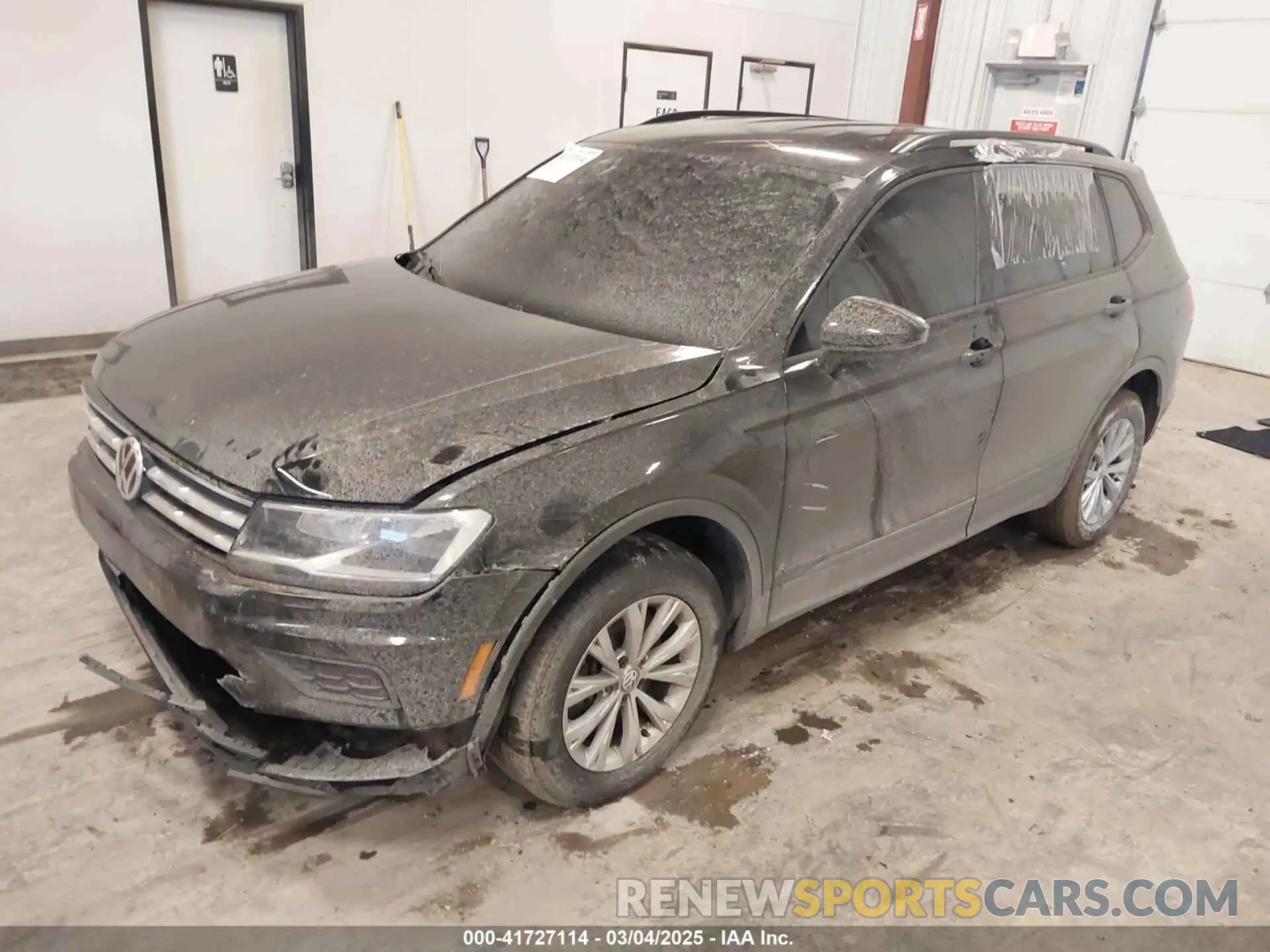 2 fotografías del automóvil dañado 3VV0B7AX3KM182311 VOLKSWAGEN TIGUAN 2019