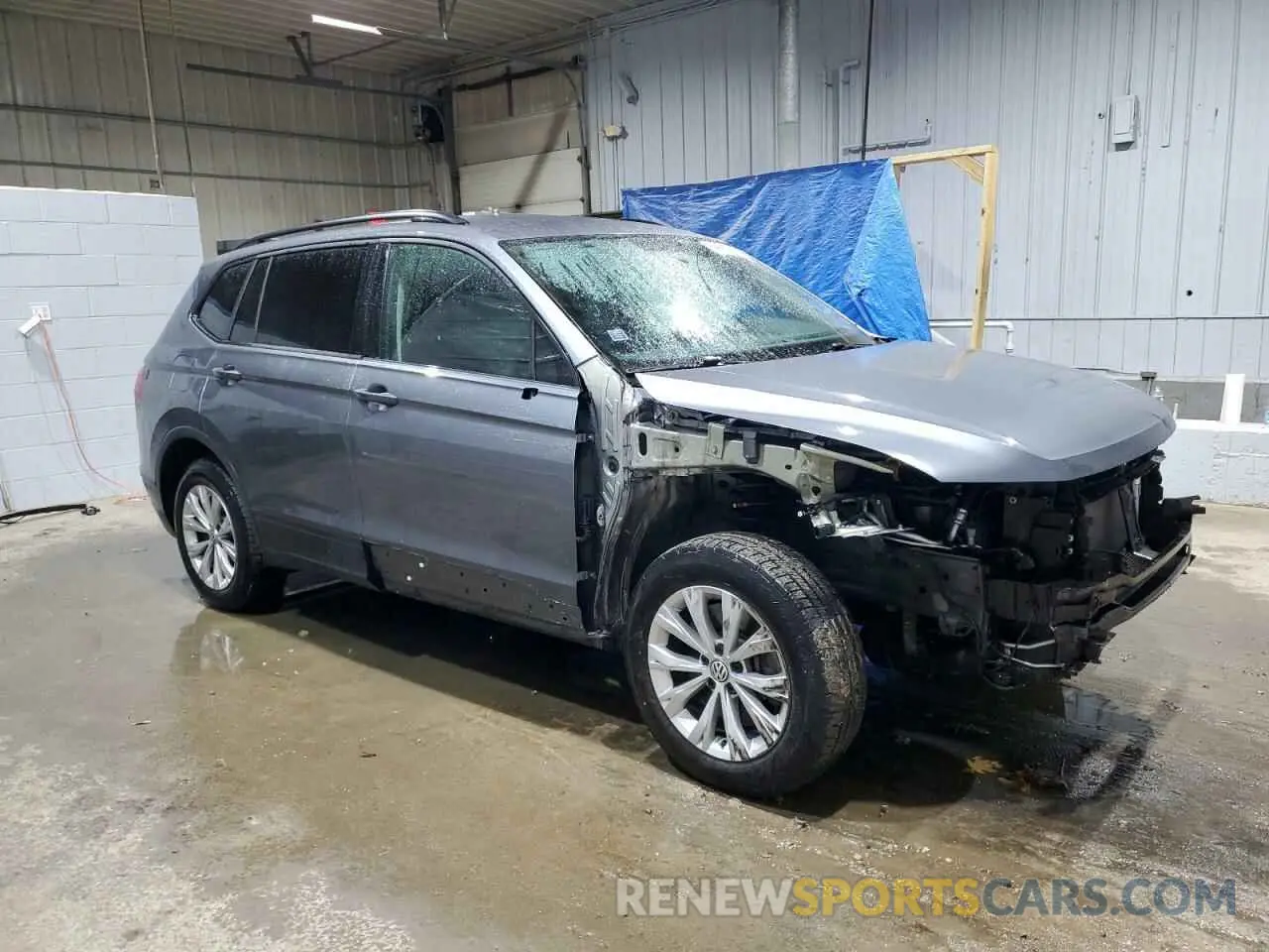 4 fotografías del automóvil dañado 3VV0B7AX4KM026679 VOLKSWAGEN TIGUAN 2019