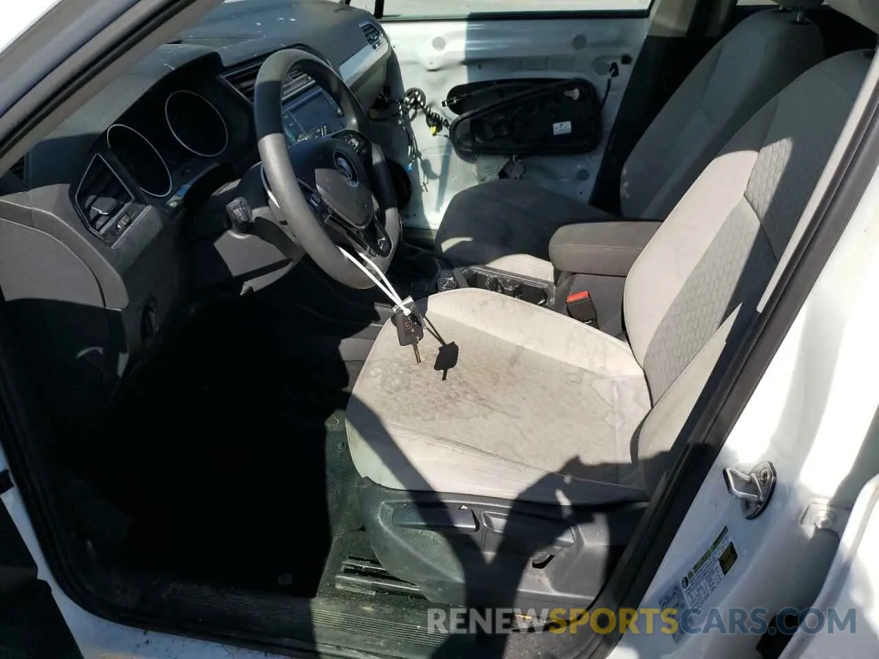 7 fotografías del automóvil dañado 3VV0B7AX5KM020325 VOLKSWAGEN TIGUAN 2019