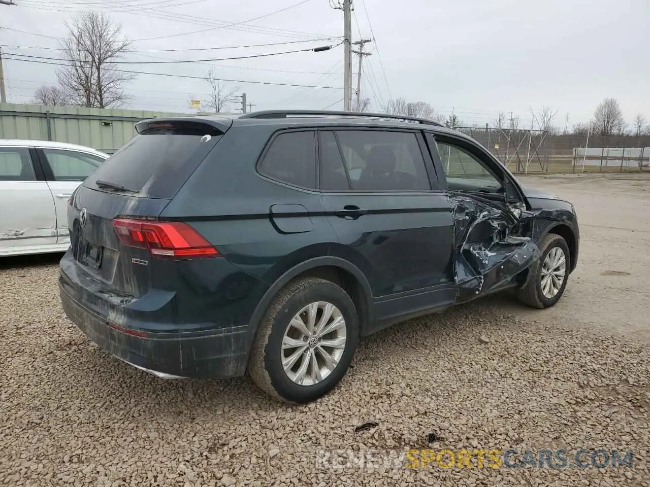 3 fotografías del automóvil dañado 3VV0B7AX5KM162349 VOLKSWAGEN TIGUAN 2019