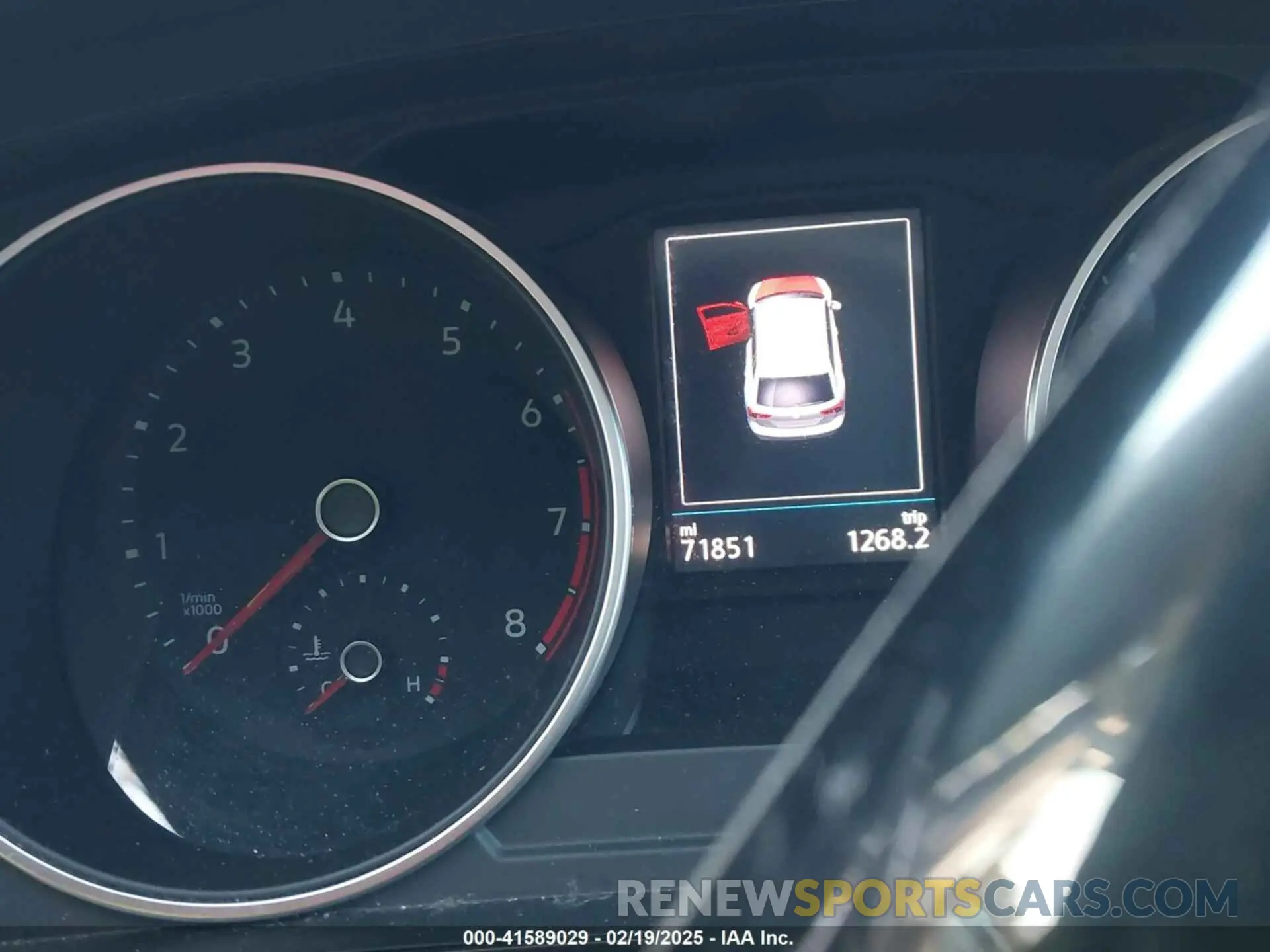 7 fotografías del automóvil dañado 3VV0B7AX6KM195490 VOLKSWAGEN TIGUAN 2019