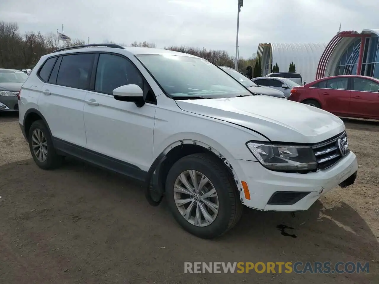 4 fotografías del automóvil dañado 3VV0B7AX7KM106090 VOLKSWAGEN TIGUAN 2019