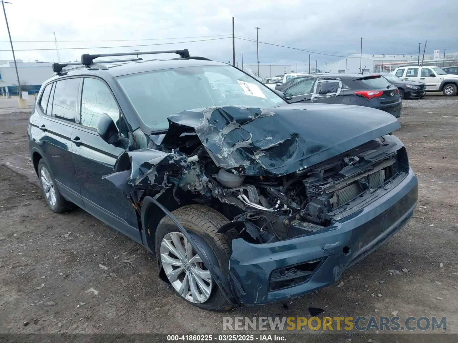 1 fotografías del automóvil dañado 3VV0B7AX8KM178139 VOLKSWAGEN TIGUAN 2019