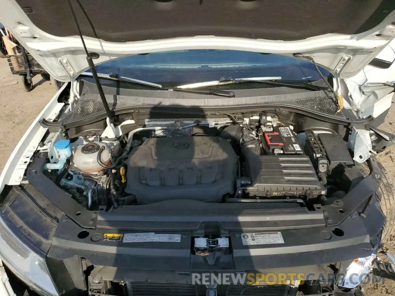 12 fotografías del automóvil dañado 3VV0B7AXXKM195797 VOLKSWAGEN TIGUAN 2019