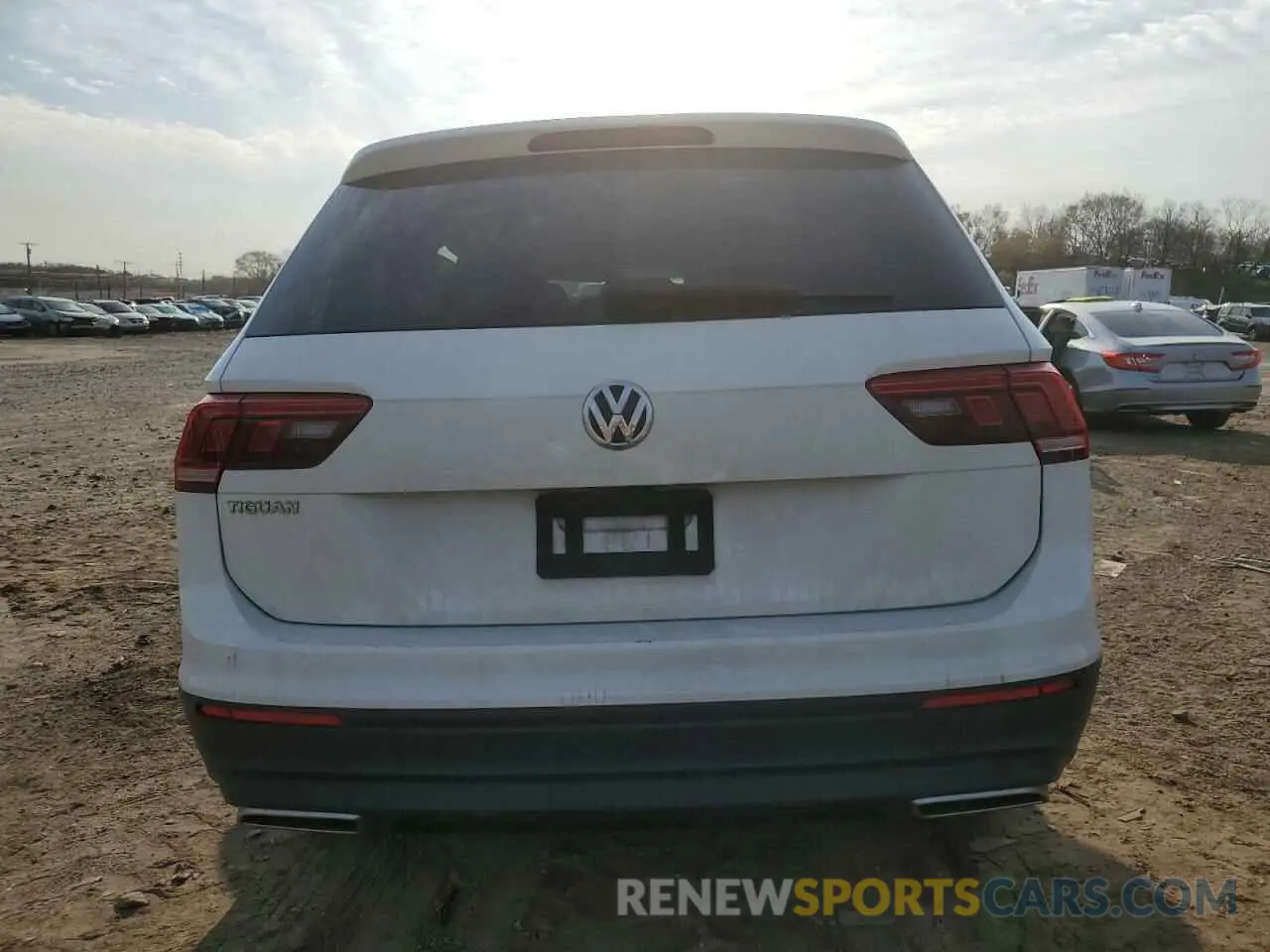 6 fotografías del automóvil dañado 3VV0B7AXXKM195797 VOLKSWAGEN TIGUAN 2019