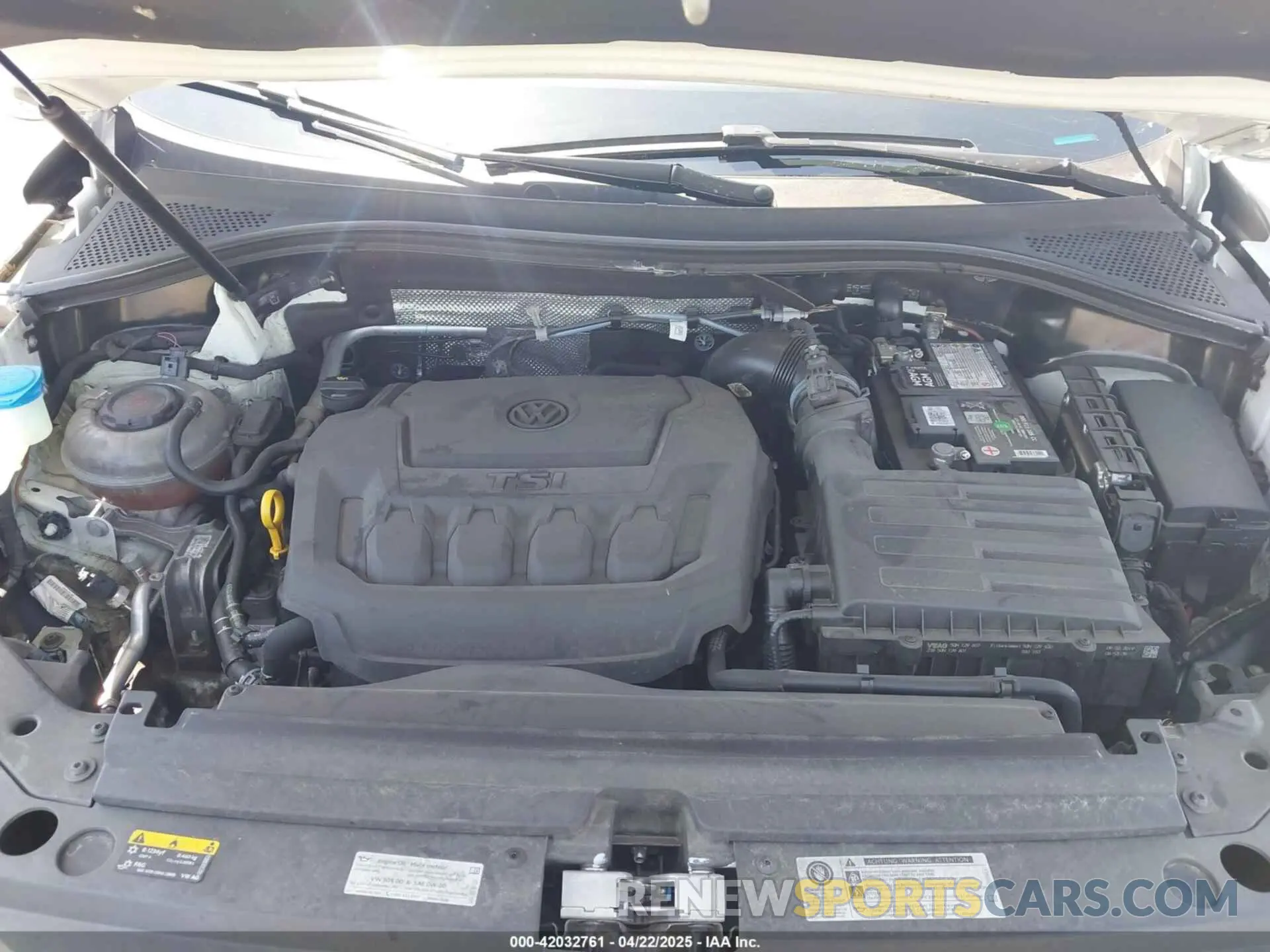 10 fotografías del automóvil dañado 3VV1B7AX1KM101407 VOLKSWAGEN TIGUAN 2019