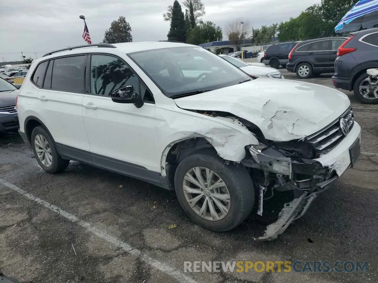 4 fotografías del automóvil dañado 3VV1B7AX1KM177516 VOLKSWAGEN TIGUAN 2019
