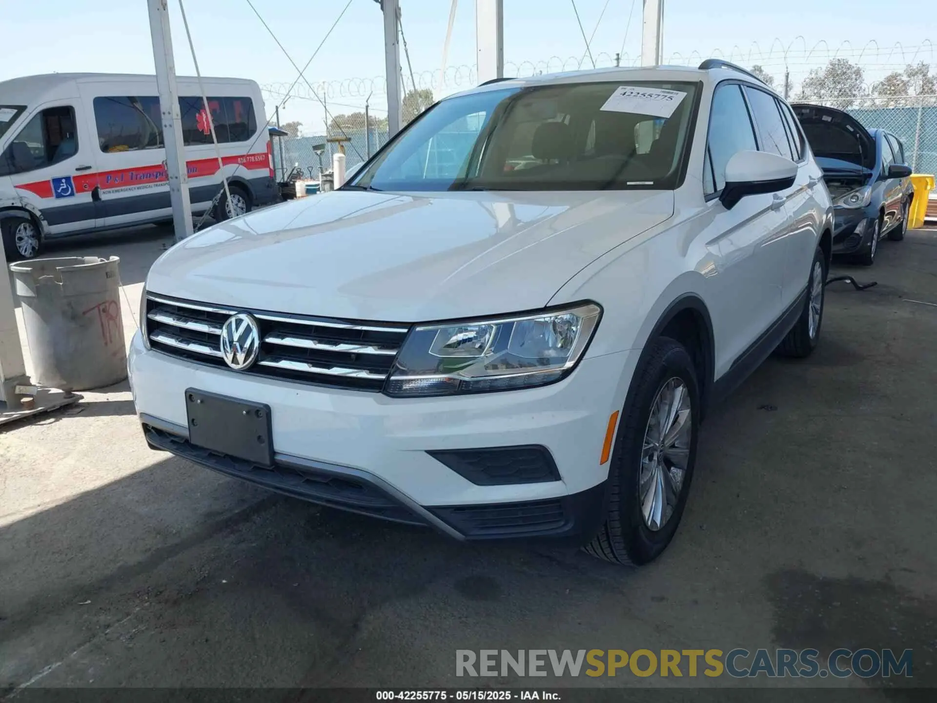 2 fotografías del automóvil dañado 3VV1B7AX2KM176326 VOLKSWAGEN TIGUAN 2019