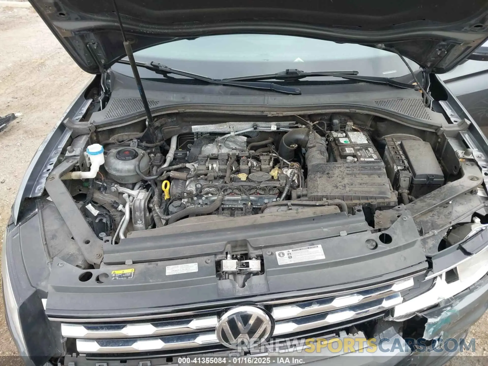 10 fotografías del automóvil dañado 3VV1B7AX3KM047494 VOLKSWAGEN TIGUAN 2019