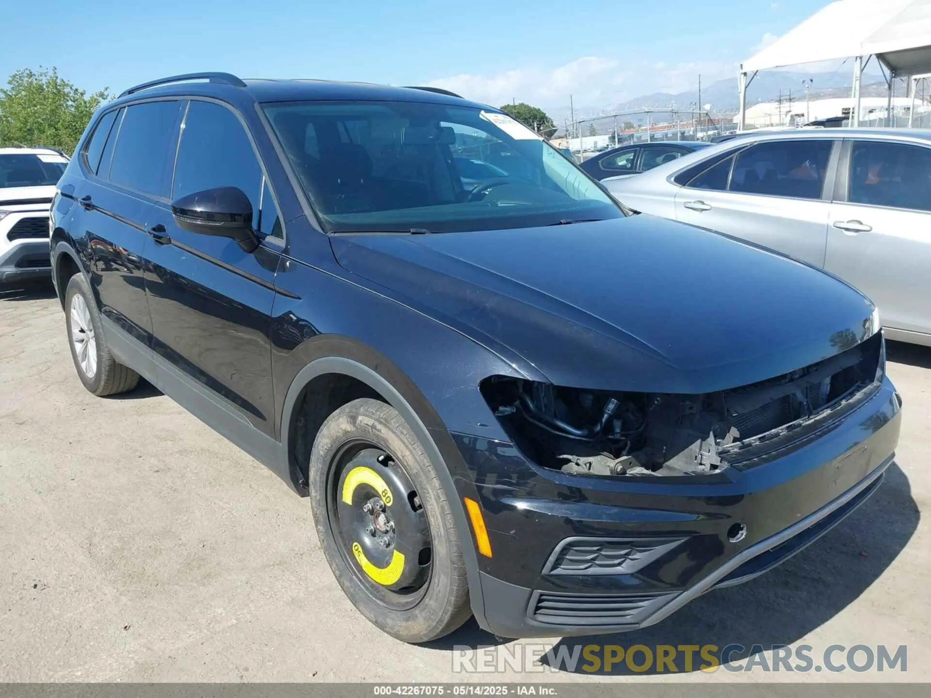 1 fotografías del automóvil dañado 3VV1B7AX5KM187174 VOLKSWAGEN TIGUAN 2019