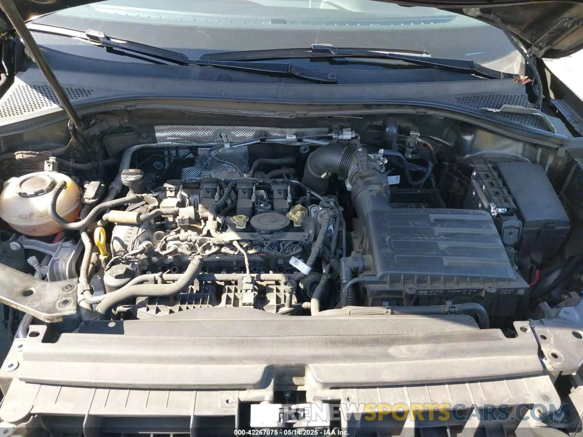 10 fotografías del automóvil dañado 3VV1B7AX5KM187174 VOLKSWAGEN TIGUAN 2019