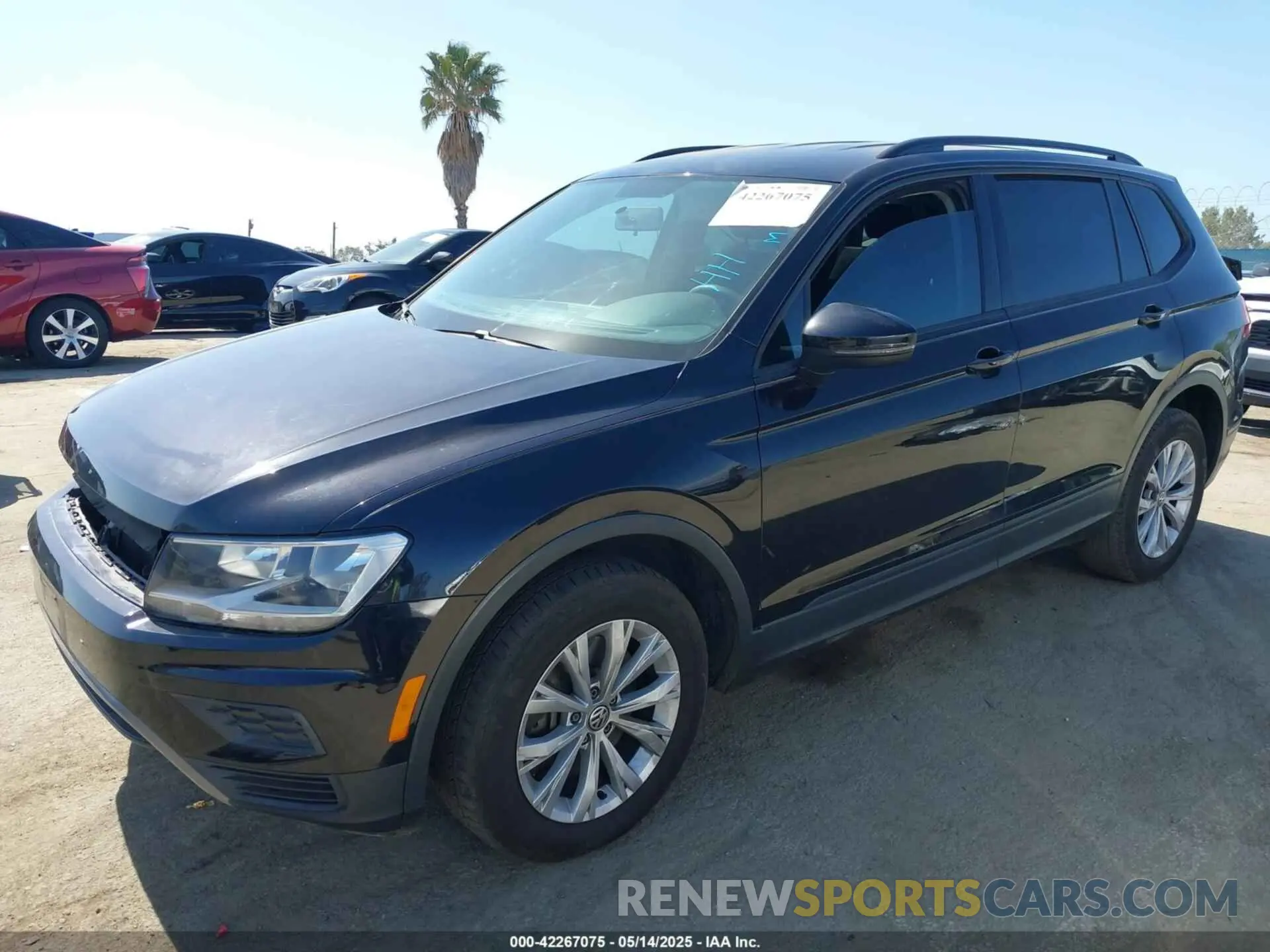 2 fotografías del automóvil dañado 3VV1B7AX5KM187174 VOLKSWAGEN TIGUAN 2019
