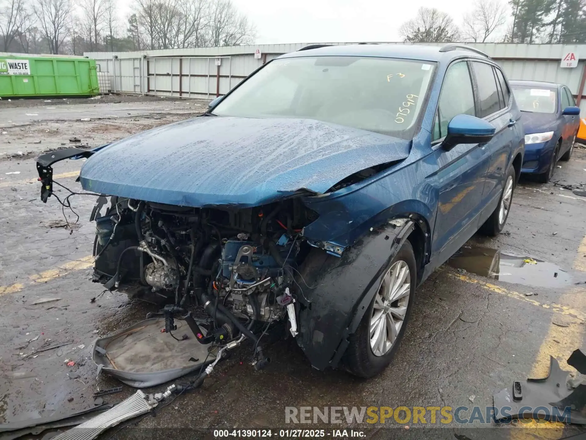 2 fotografías del automóvil dañado 3VV1B7AX6KM075919 VOLKSWAGEN TIGUAN 2019
