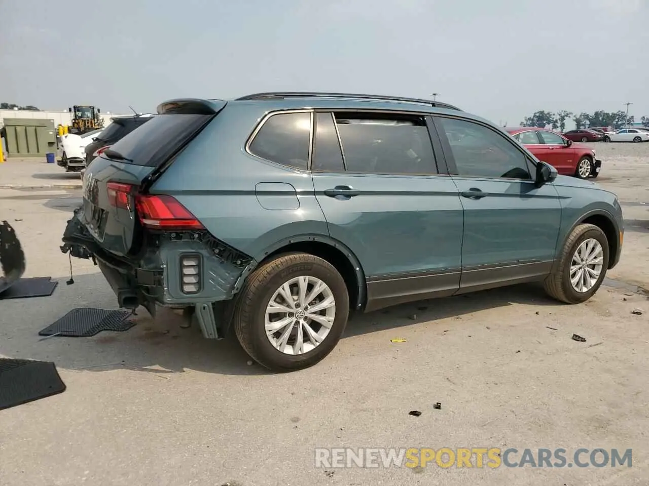 3 fotografías del automóvil dañado 3VV1B7AX6KM146889 VOLKSWAGEN TIGUAN 2019