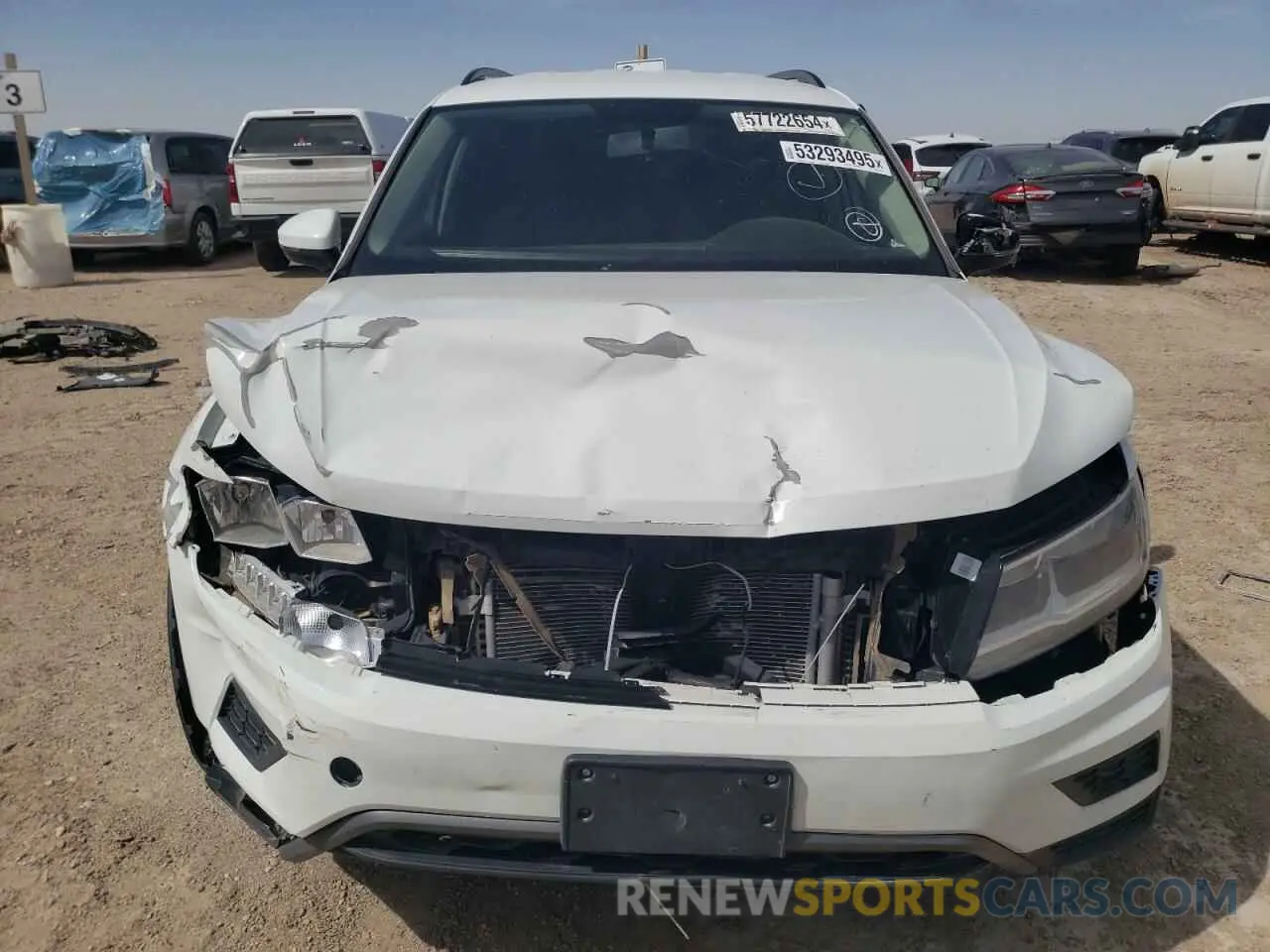 5 fotografías del automóvil dañado 3VV1B7AX7KM188679 VOLKSWAGEN TIGUAN 2019