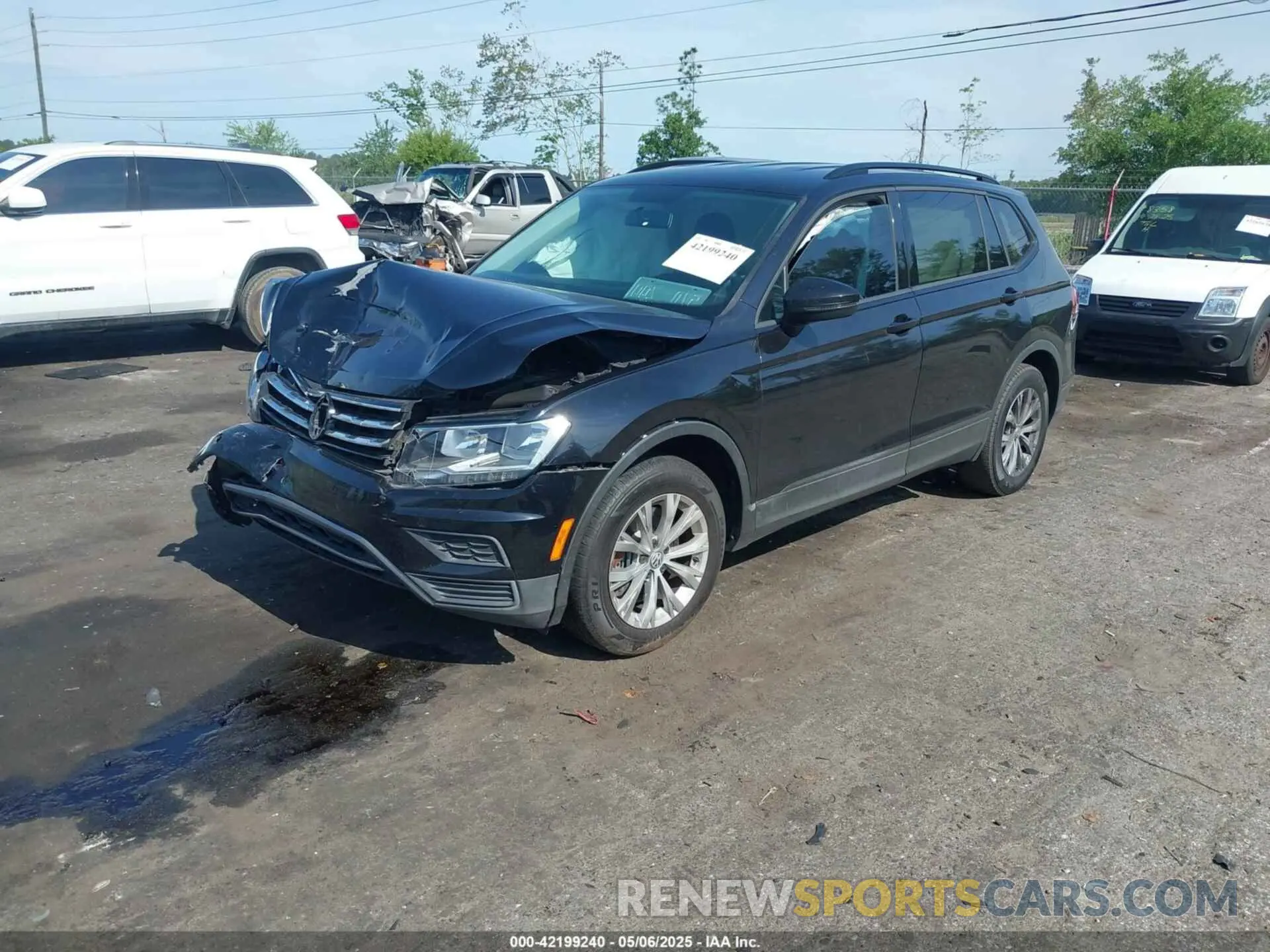 2 fotografías del automóvil dañado 3VV1B7AX8KM048544 VOLKSWAGEN TIGUAN 2019