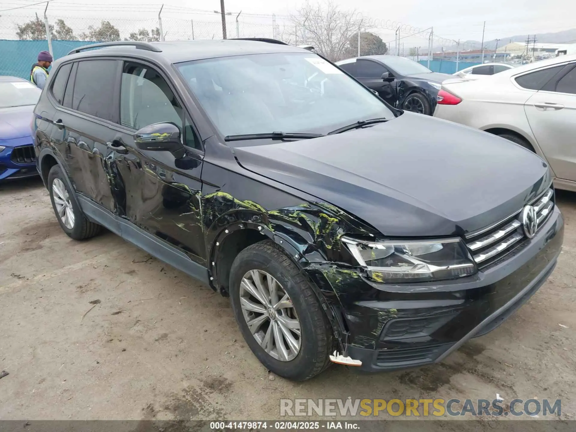 1 fotografías del automóvil dañado 3VV1B7AX9KM186397 VOLKSWAGEN TIGUAN 2019