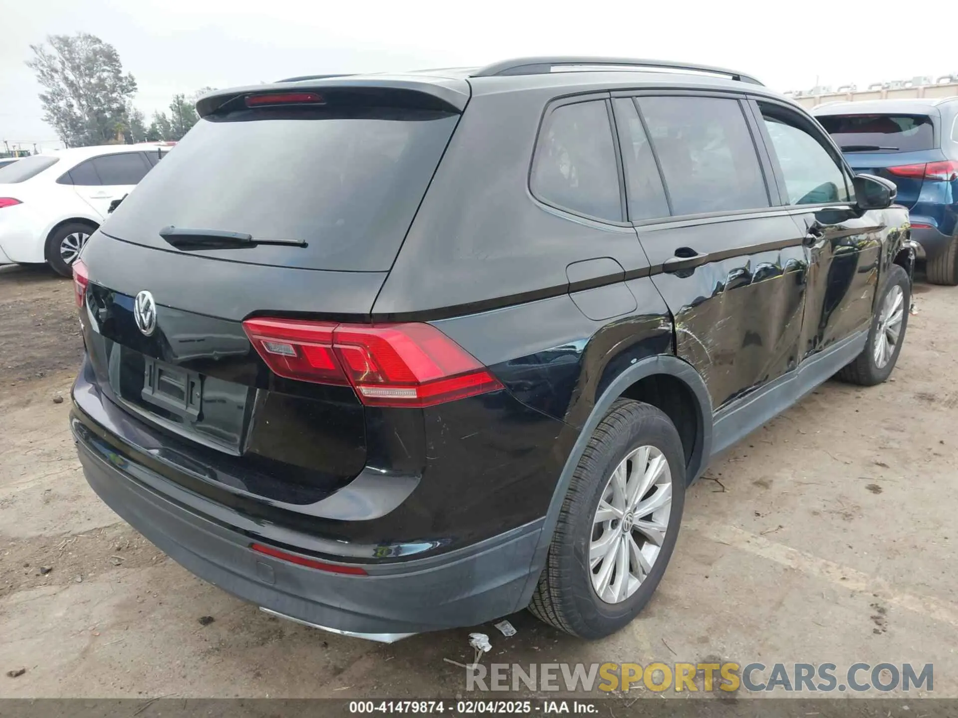 4 fotografías del automóvil dañado 3VV1B7AX9KM186397 VOLKSWAGEN TIGUAN 2019