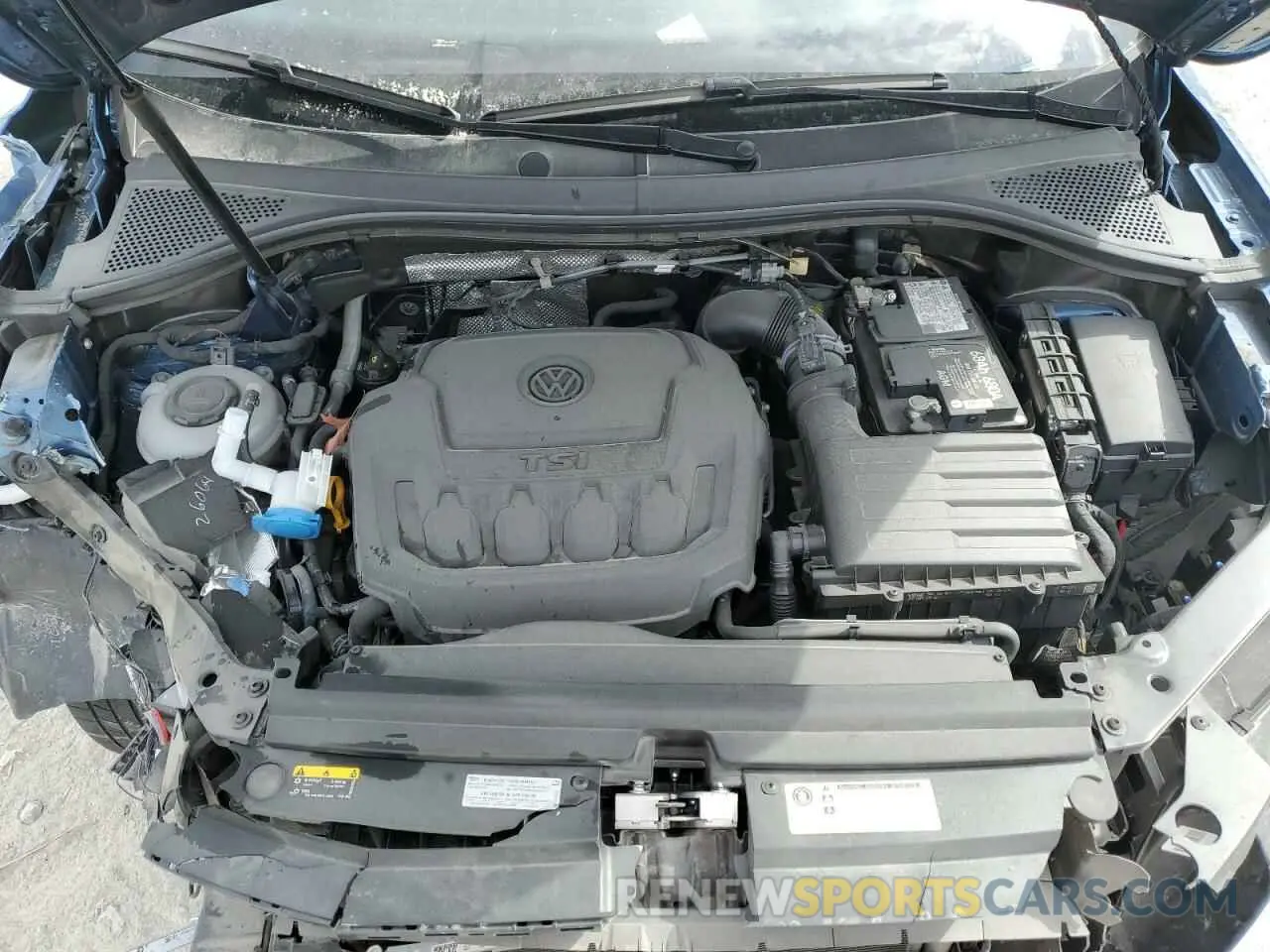 14 fotografías del automóvil dañado 3VV1B7AX9KM194032 VOLKSWAGEN TIGUAN 2019