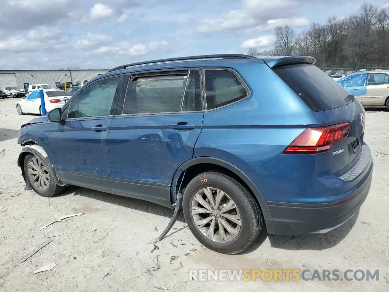 2 fotografías del automóvil dañado 3VV1B7AX9KM194032 VOLKSWAGEN TIGUAN 2019