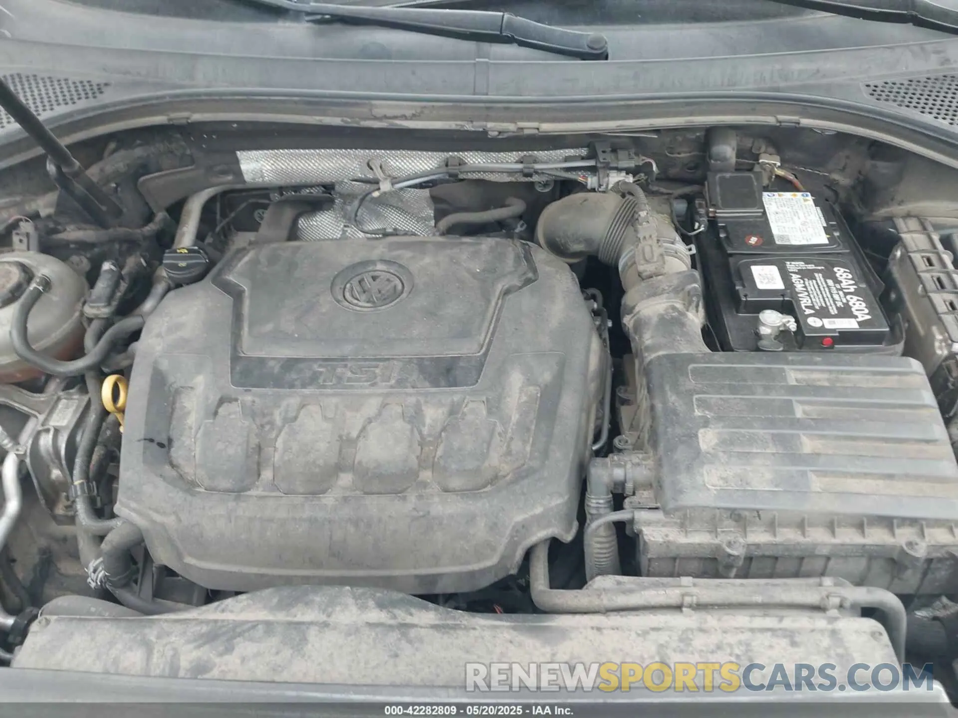 10 fotografías del automóvil dañado 3VV1B7AXXKM002312 VOLKSWAGEN TIGUAN 2019