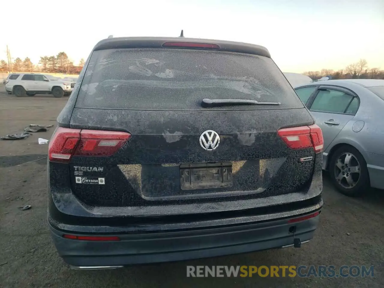 6 fotografías del automóvil dañado 3VV2B7AX0KM005529 VOLKSWAGEN TIGUAN 2019