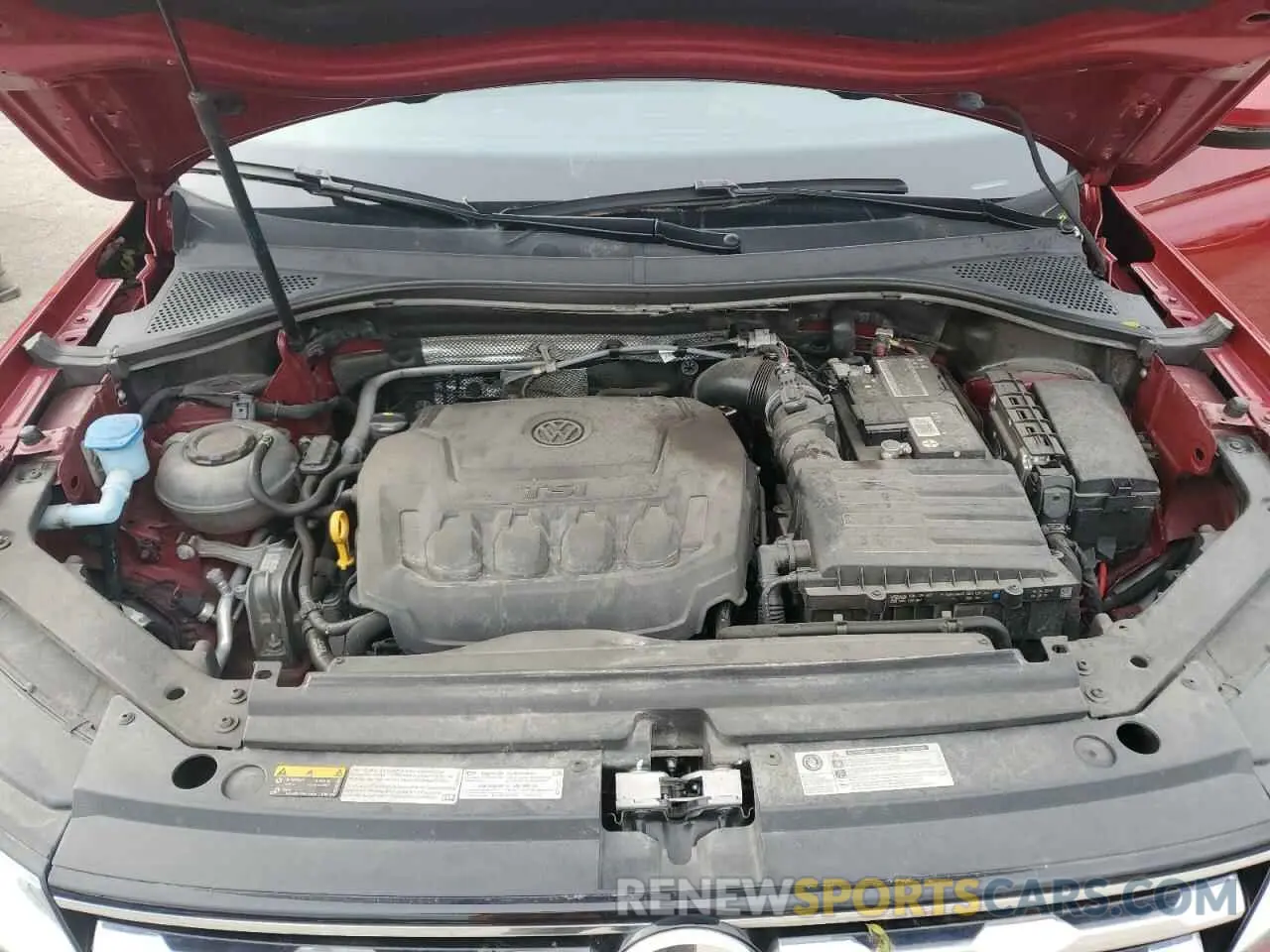 12 fotografías del automóvil dañado 3VV2B7AX0KM141613 VOLKSWAGEN TIGUAN 2019