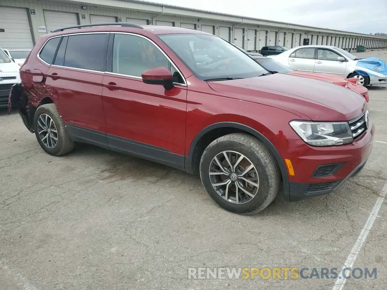 4 fotografías del automóvil dañado 3VV2B7AX0KM141613 VOLKSWAGEN TIGUAN 2019