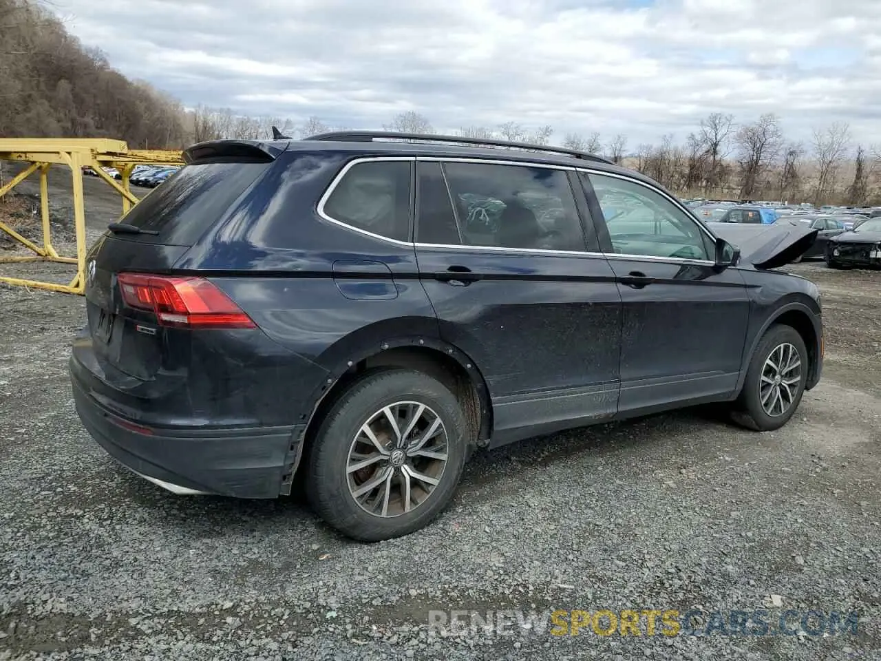 3 fotografías del automóvil dañado 3VV2B7AX1KM076075 VOLKSWAGEN TIGUAN 2019