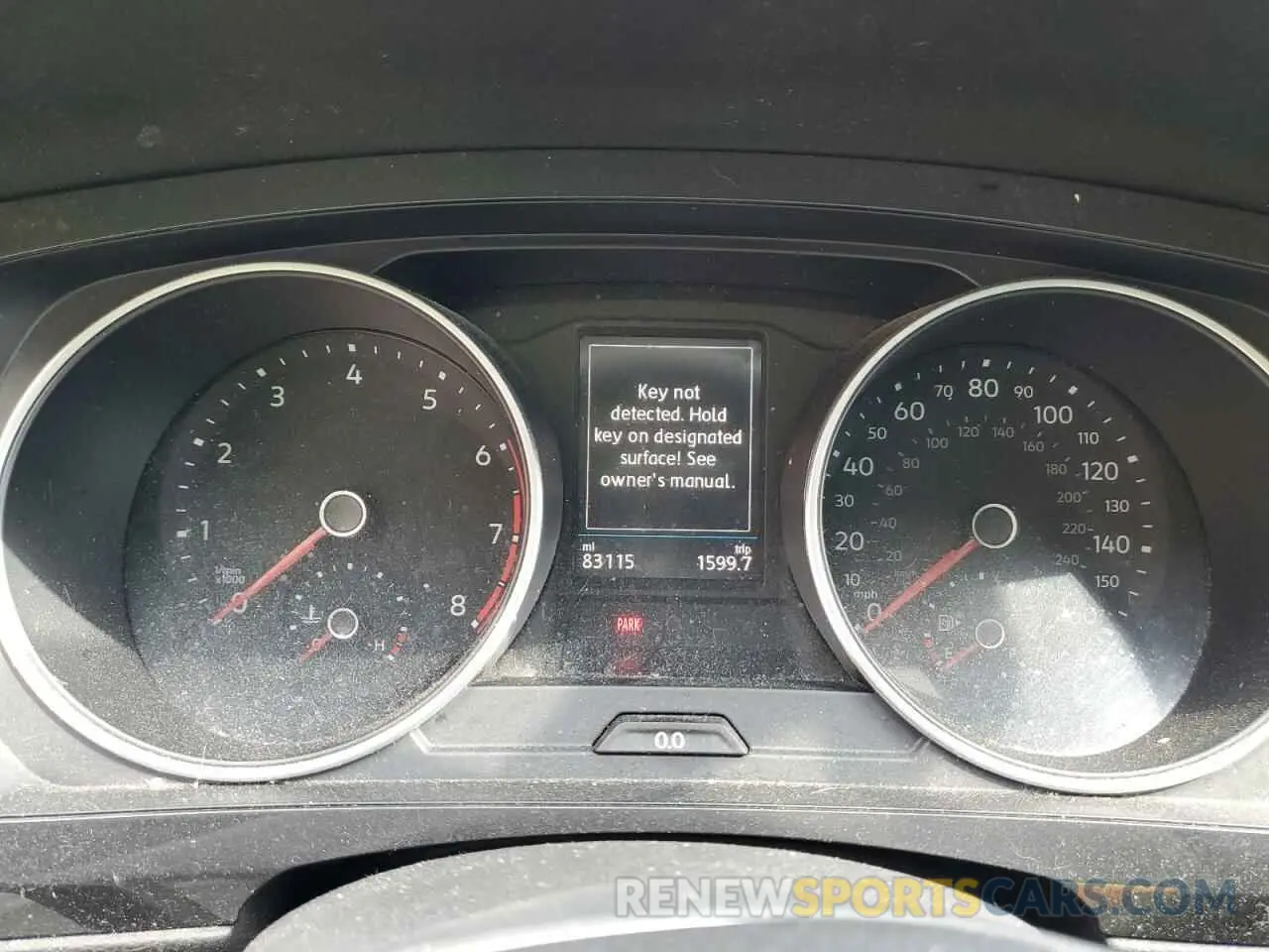 9 fotografías del automóvil dañado 3VV2B7AX1KM076075 VOLKSWAGEN TIGUAN 2019