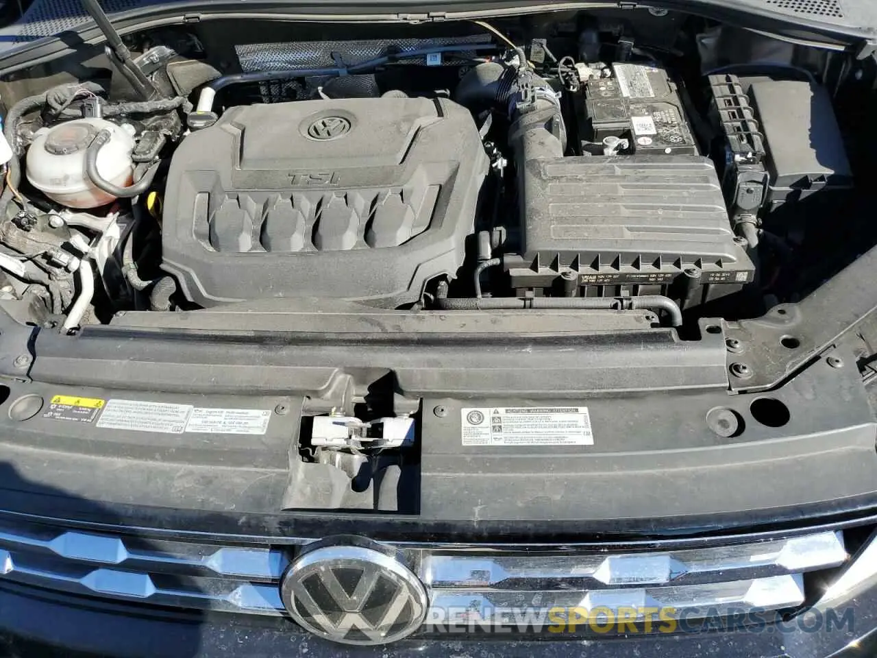12 fotografías del automóvil dañado 3VV2B7AX1KM173499 VOLKSWAGEN TIGUAN 2019