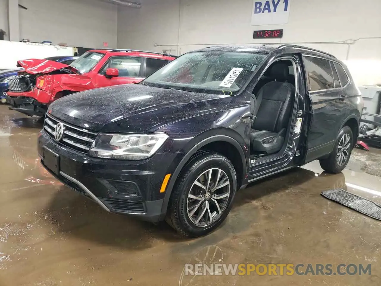 1 fotografías del automóvil dañado 3VV2B7AX2KM087151 VOLKSWAGEN TIGUAN 2019