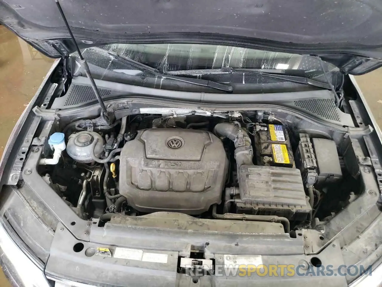 11 fotografías del automóvil dañado 3VV2B7AX2KM087151 VOLKSWAGEN TIGUAN 2019