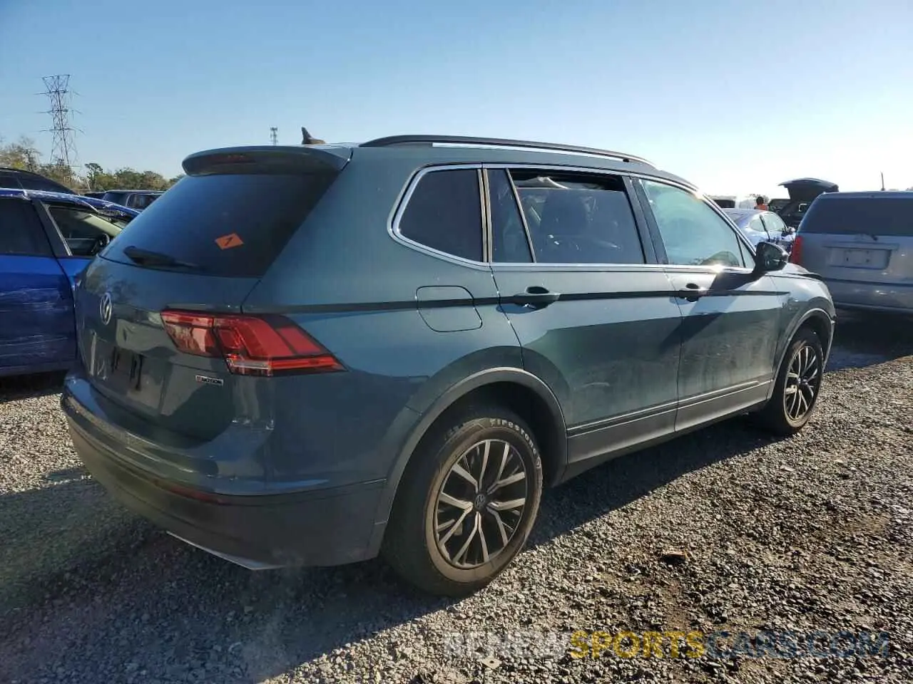 3 fotografías del automóvil dañado 3VV2B7AX2KM159692 VOLKSWAGEN TIGUAN 2019