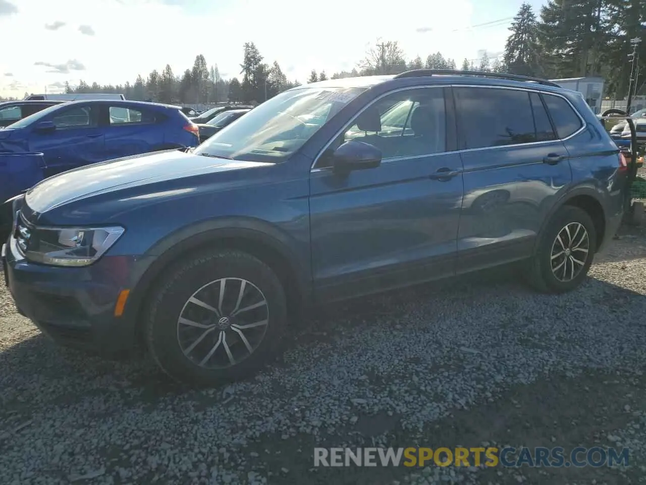 1 fotografías del automóvil dañado 3VV2B7AX3KM127236 VOLKSWAGEN TIGUAN 2019