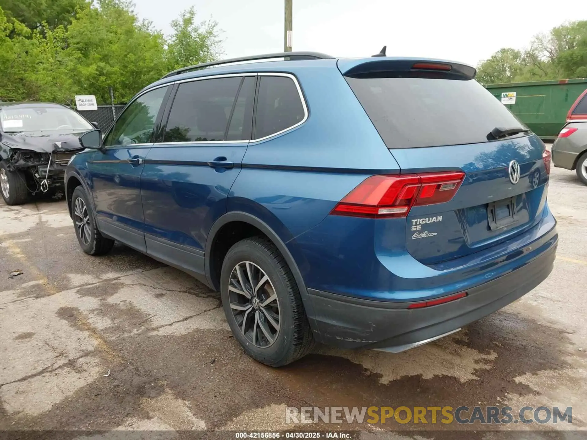 3 fotografías del automóvil dañado 3VV2B7AX4KM127018 VOLKSWAGEN TIGUAN 2019
