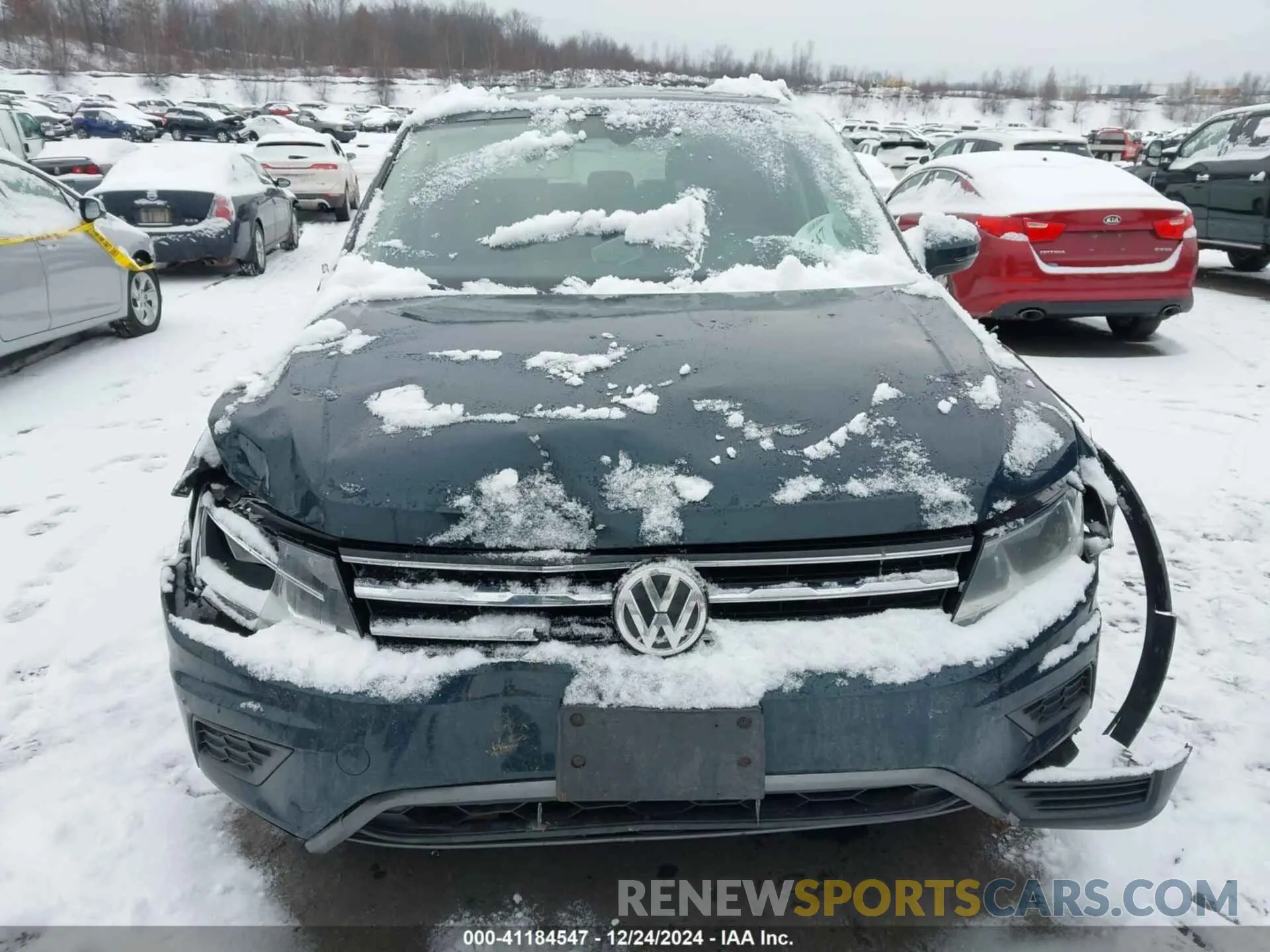 12 fotografías del automóvil dañado 3VV2B7AX4KM127620 VOLKSWAGEN TIGUAN 2019