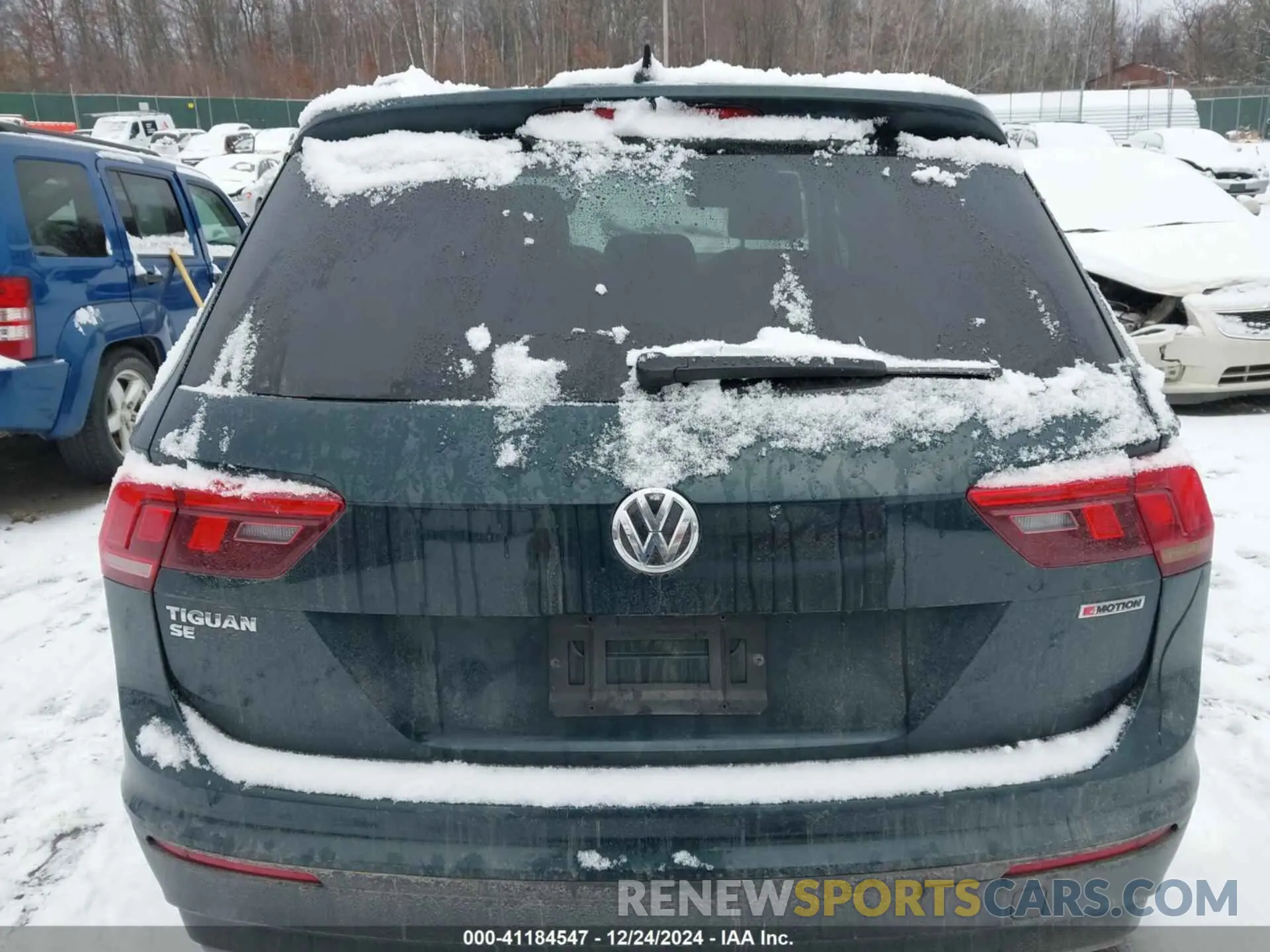 16 fotografías del automóvil dañado 3VV2B7AX4KM127620 VOLKSWAGEN TIGUAN 2019