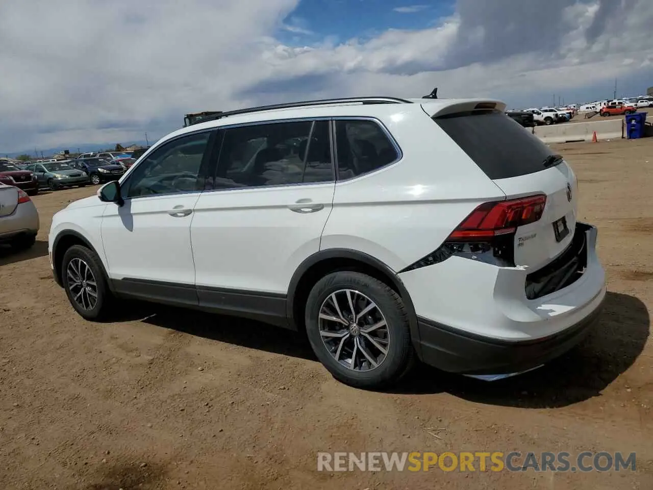 2 fotografías del automóvil dañado 3VV2B7AX4KM142909 VOLKSWAGEN TIGUAN 2019