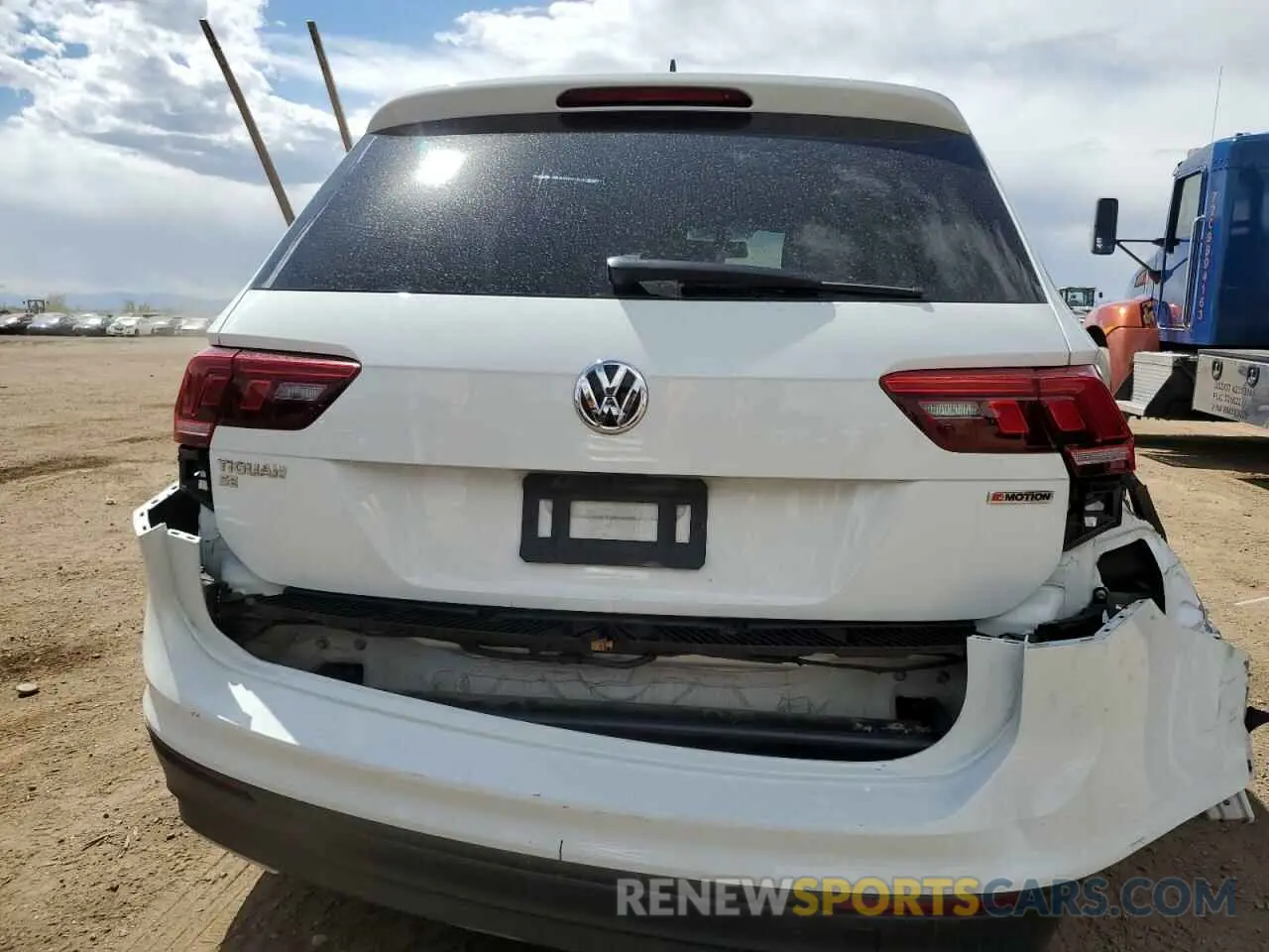 6 fotografías del automóvil dañado 3VV2B7AX4KM142909 VOLKSWAGEN TIGUAN 2019