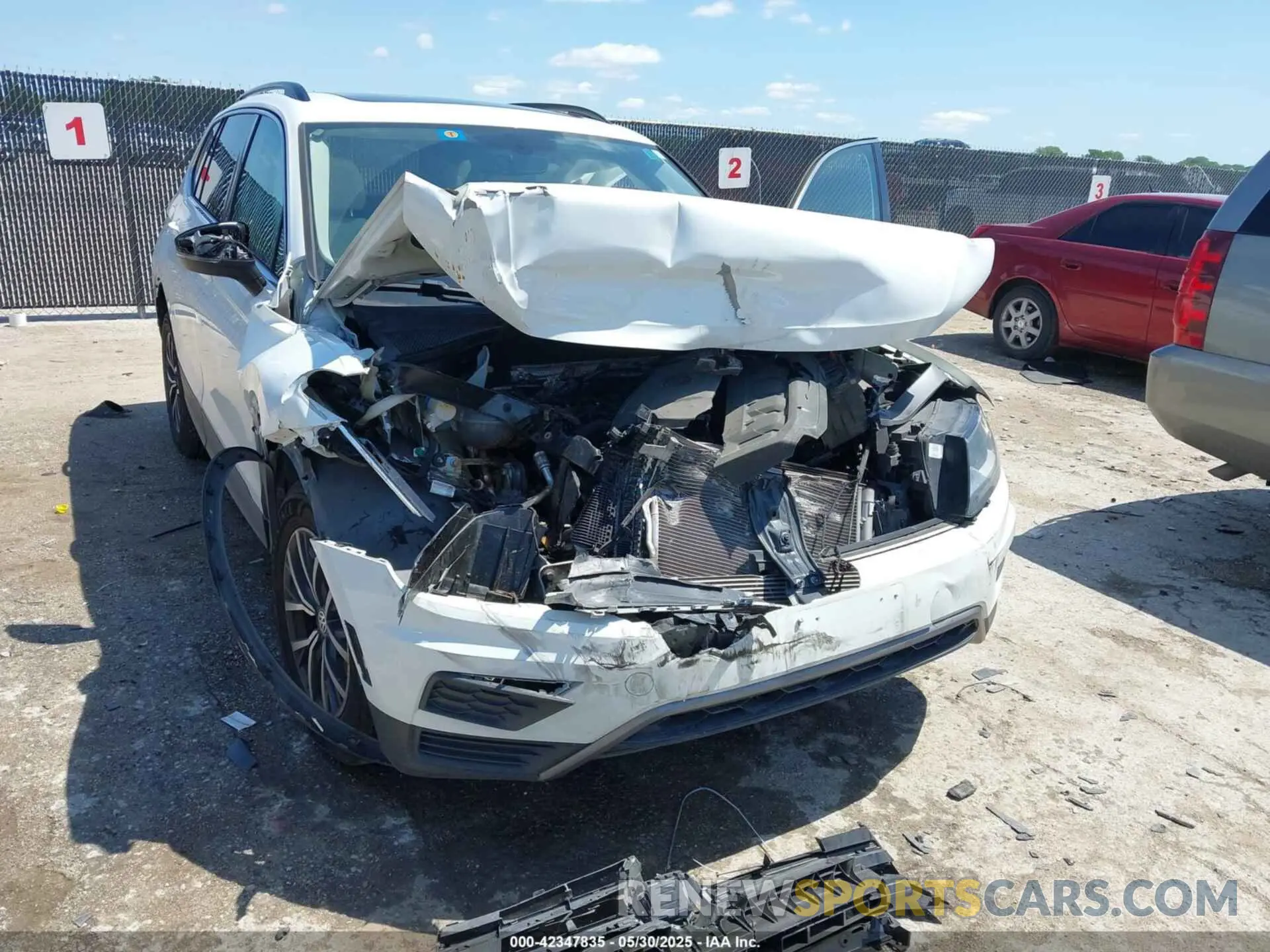1 fotografías del automóvil dañado 3VV2B7AX5KM005722 VOLKSWAGEN TIGUAN 2019