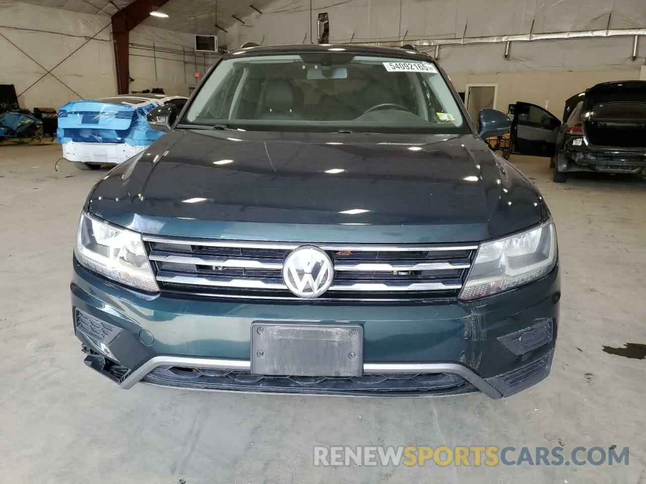 5 fotografías del automóvil dañado 3VV2B7AX5KM035318 VOLKSWAGEN TIGUAN 2019
