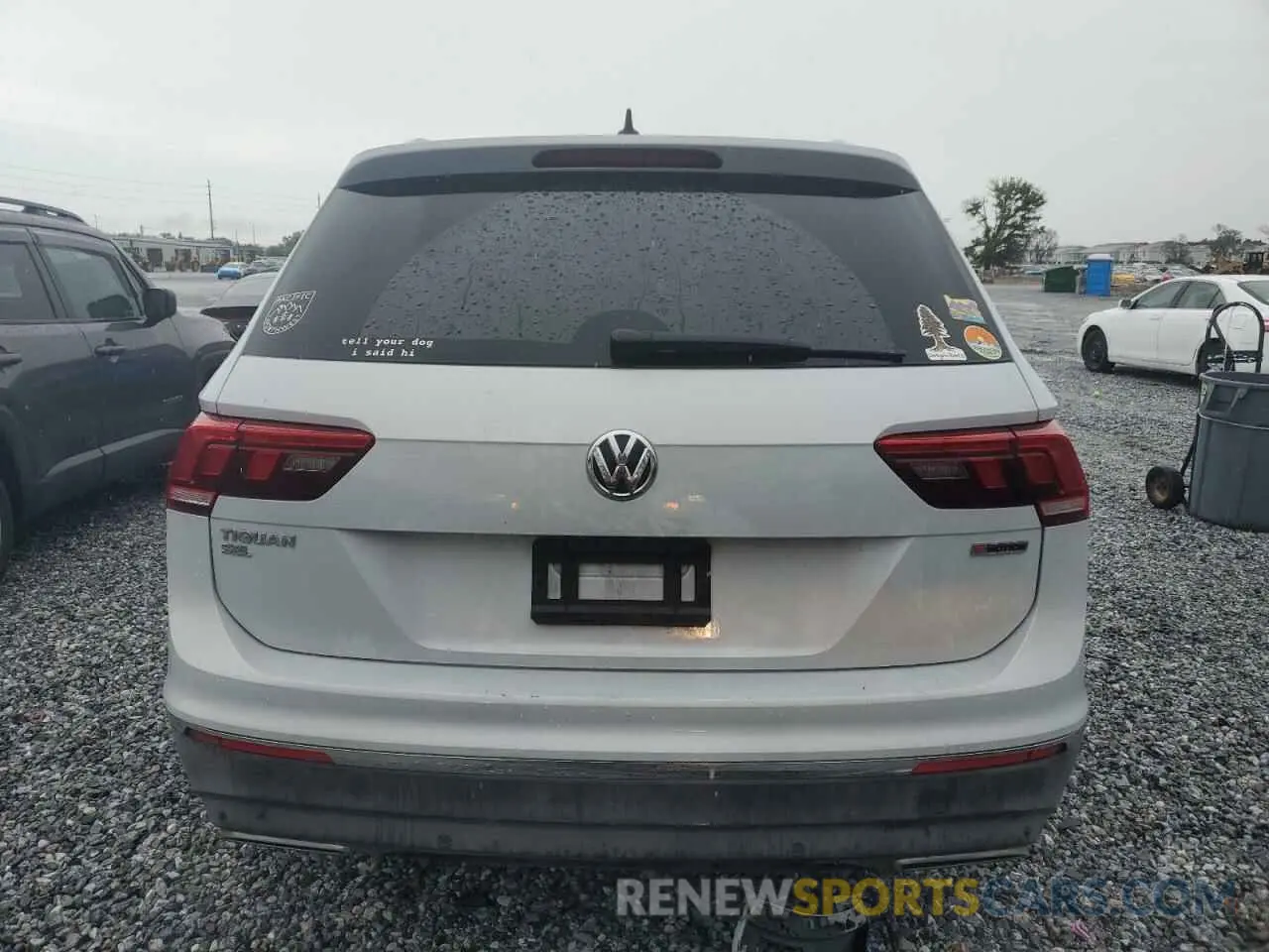 6 fotografías del automóvil dañado 3VV2B7AX5KM055942 VOLKSWAGEN TIGUAN 2019