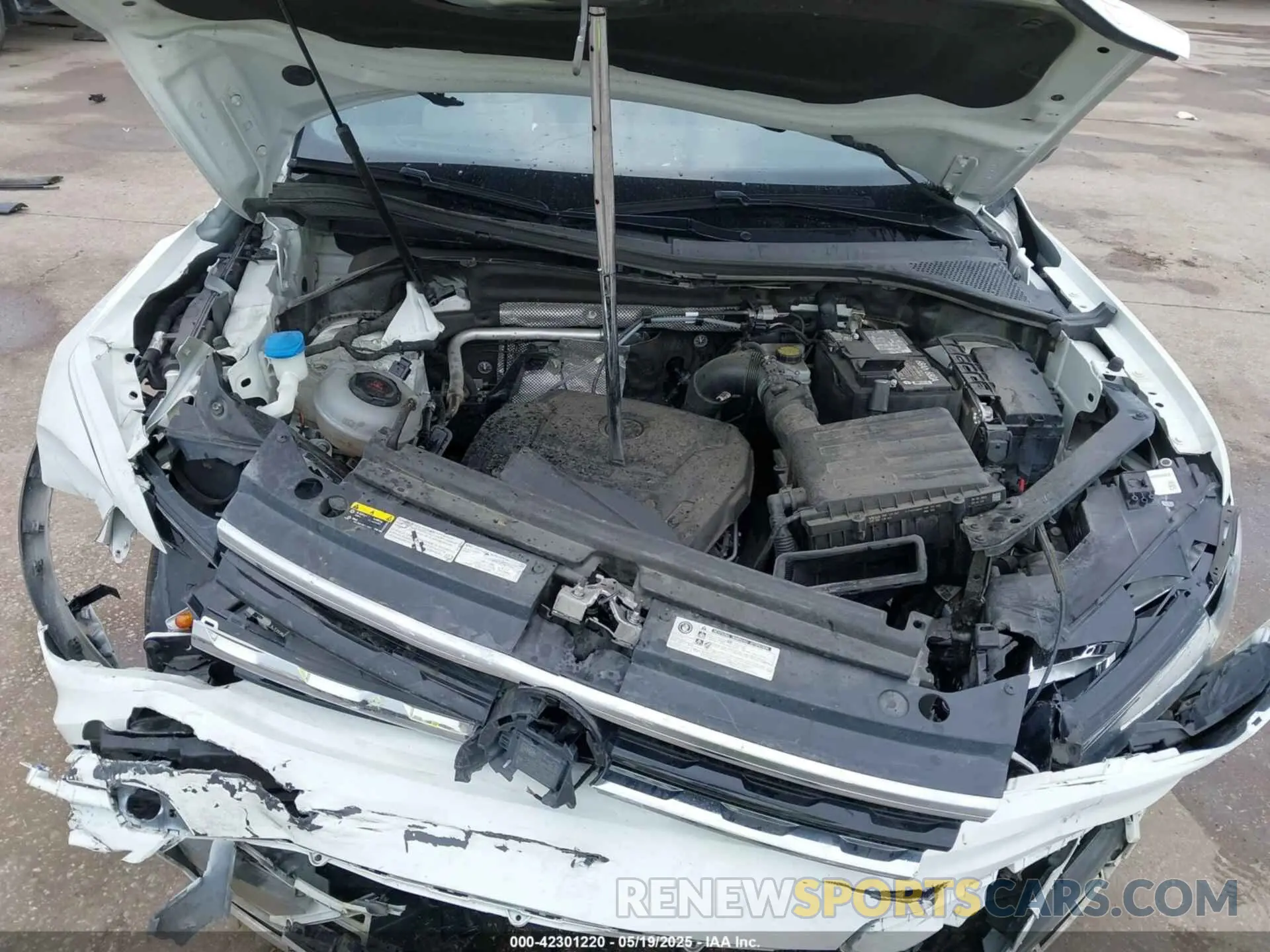 10 fotografías del automóvil dañado 3VV2B7AX5KM162540 VOLKSWAGEN TIGUAN 2019