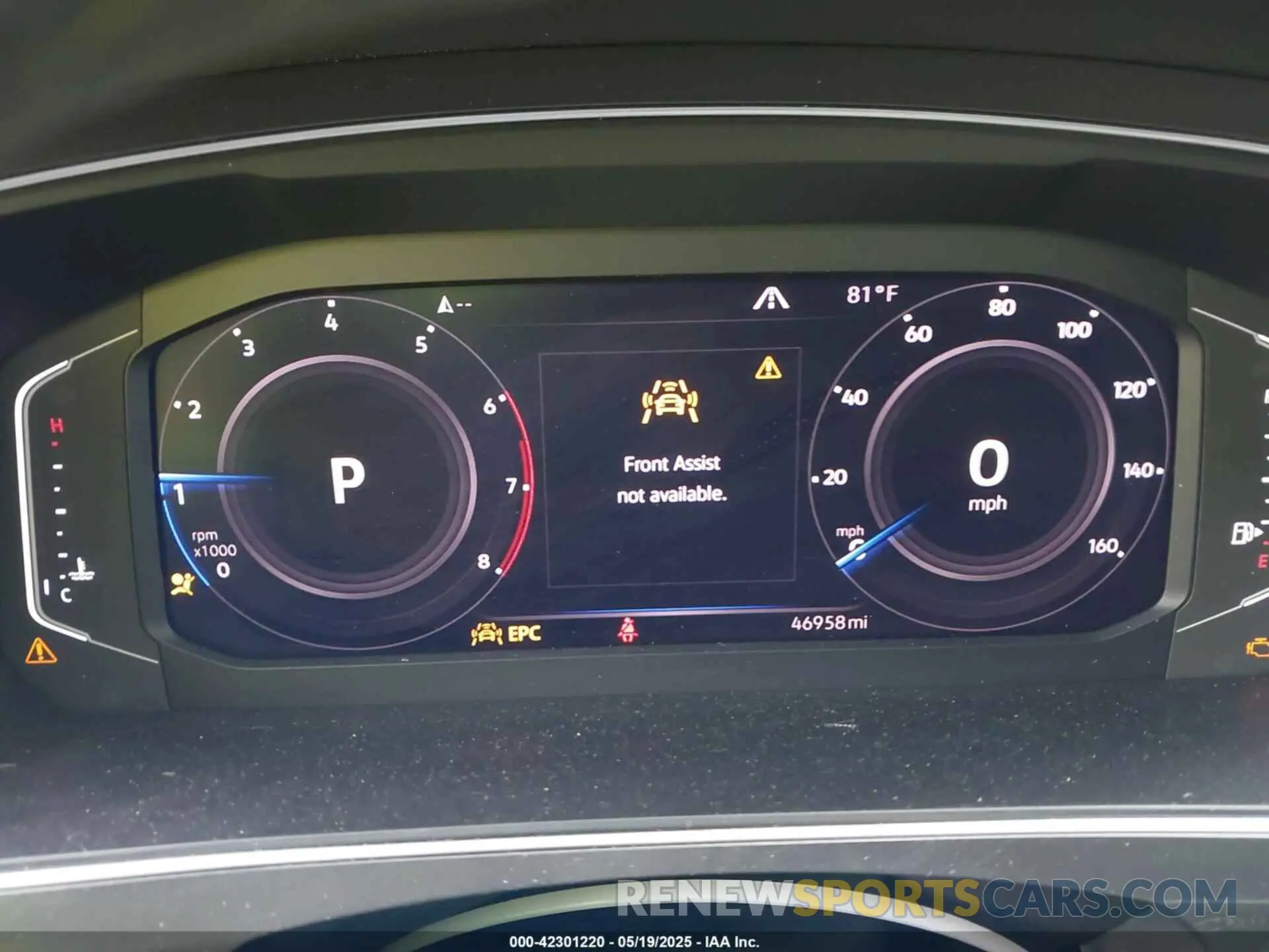 7 fotografías del automóvil dañado 3VV2B7AX5KM162540 VOLKSWAGEN TIGUAN 2019