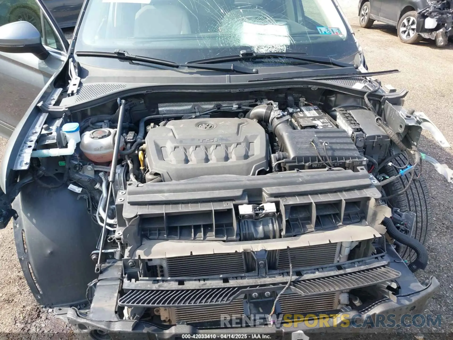 10 fotografías del automóvil dañado 3VV2B7AX5KM198454 VOLKSWAGEN TIGUAN 2019