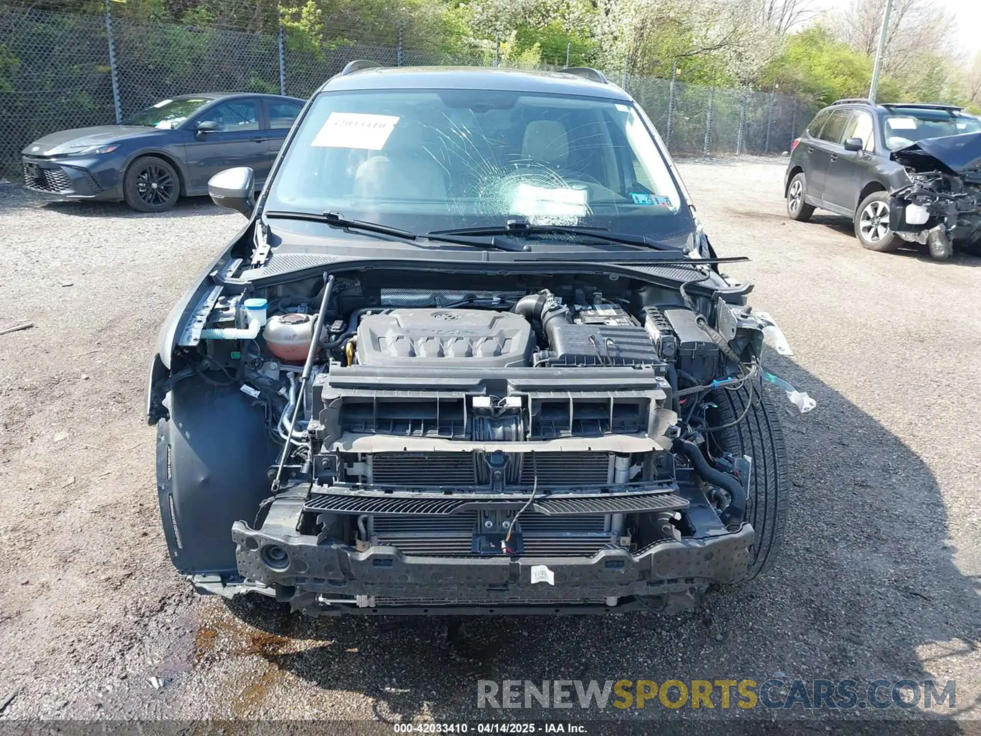 13 fotografías del automóvil dañado 3VV2B7AX5KM198454 VOLKSWAGEN TIGUAN 2019